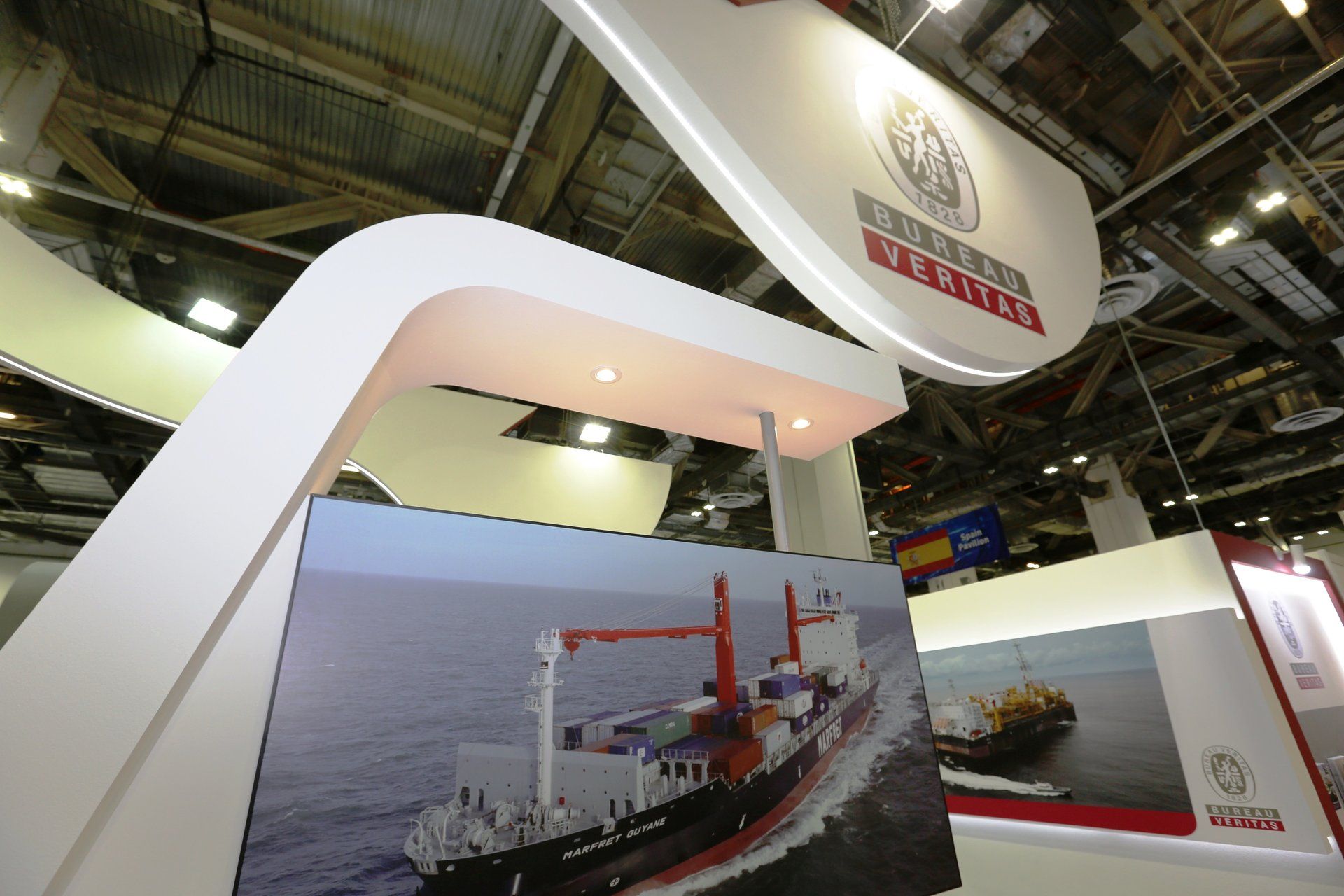 Bureau Veritas @ Asia Pacific Maritime 2016. Booth designed and built by Essential Global Fairs.