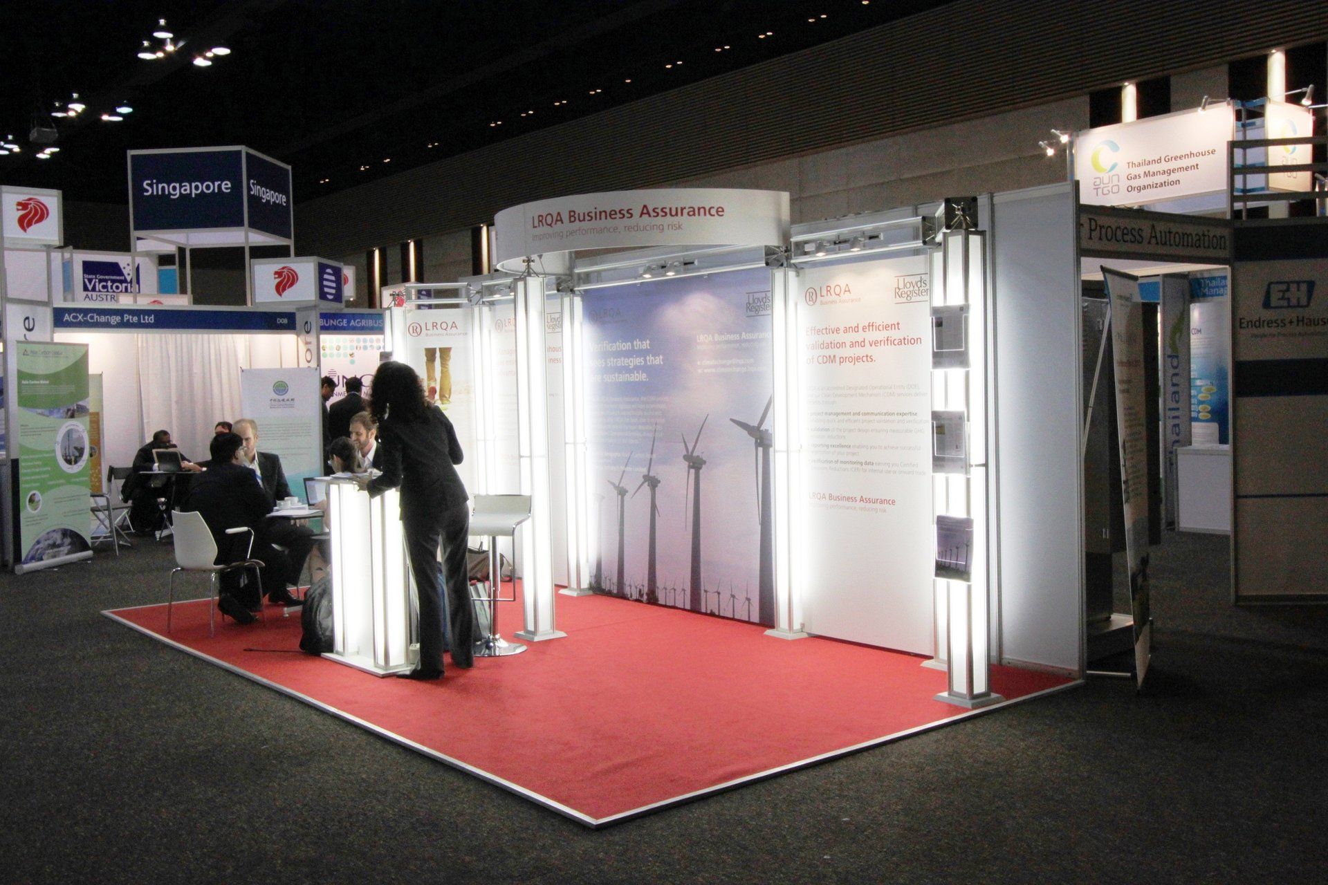 Carbon Forum Asia 2012 @ Thailand. Booth designed and built by Essential Global Fairs.
