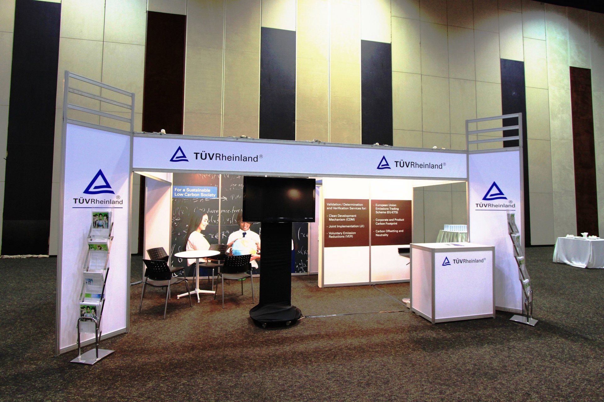 Carbon Forum Asia 2012 @ Thailand. Booth designed and built by Essential Global Fairs.