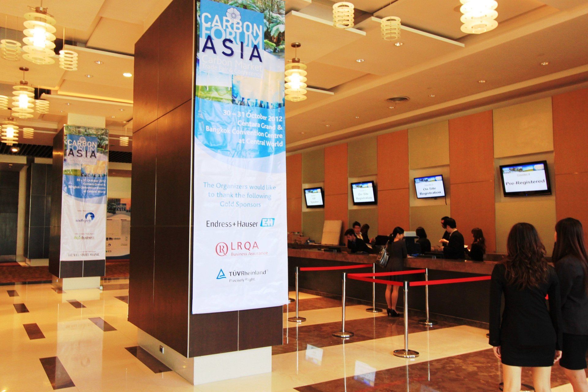 Carbon Forum Asia 2012 @ Thailand. Booth designed and built by Essential Global Fairs.