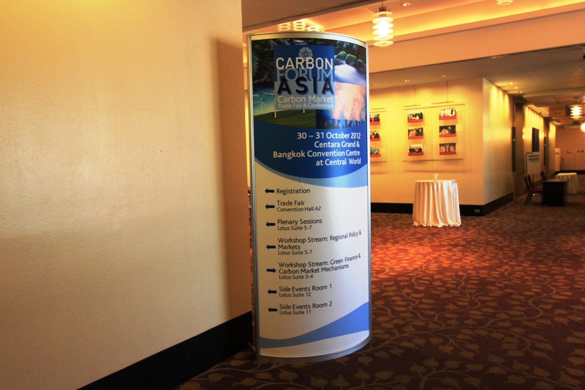 Carbon Forum Asia 2012 @ Thailand. Booth designed and built by Essential Global Fairs.