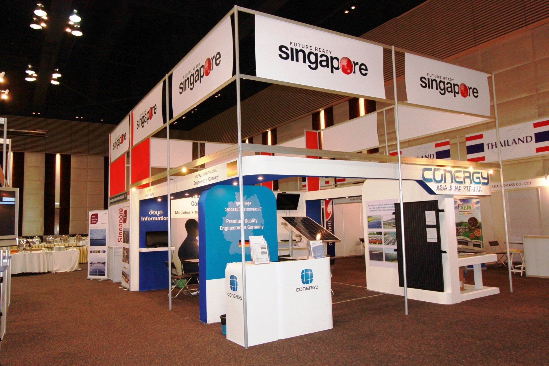 Carbon Forum Asia 2013 @ Thailand. Booth designed and built by Essential Global Fairs.