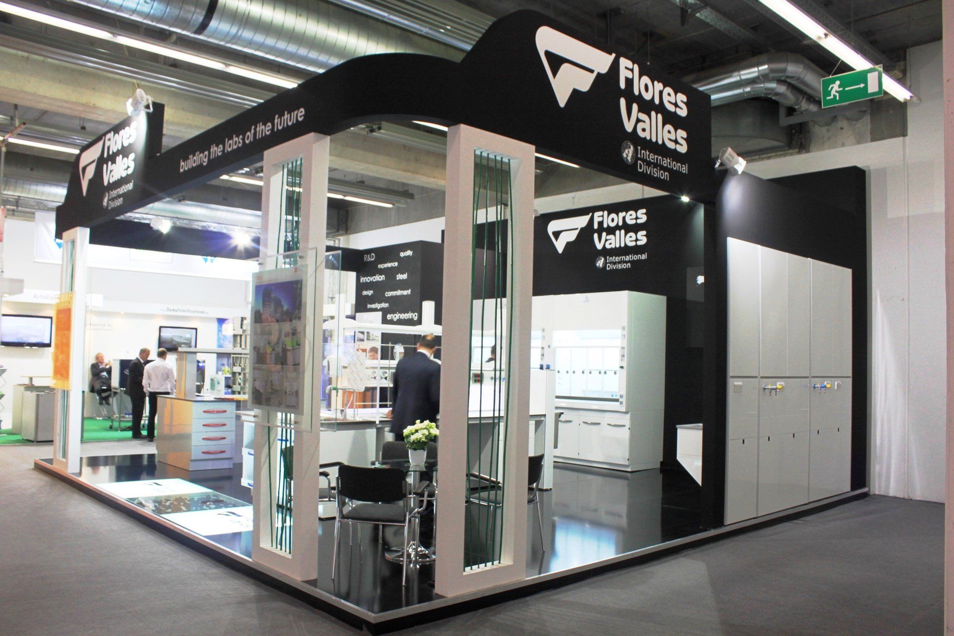 Flores Valles @ Achema 2012. Booth designed and built by Essential Global Fairs.