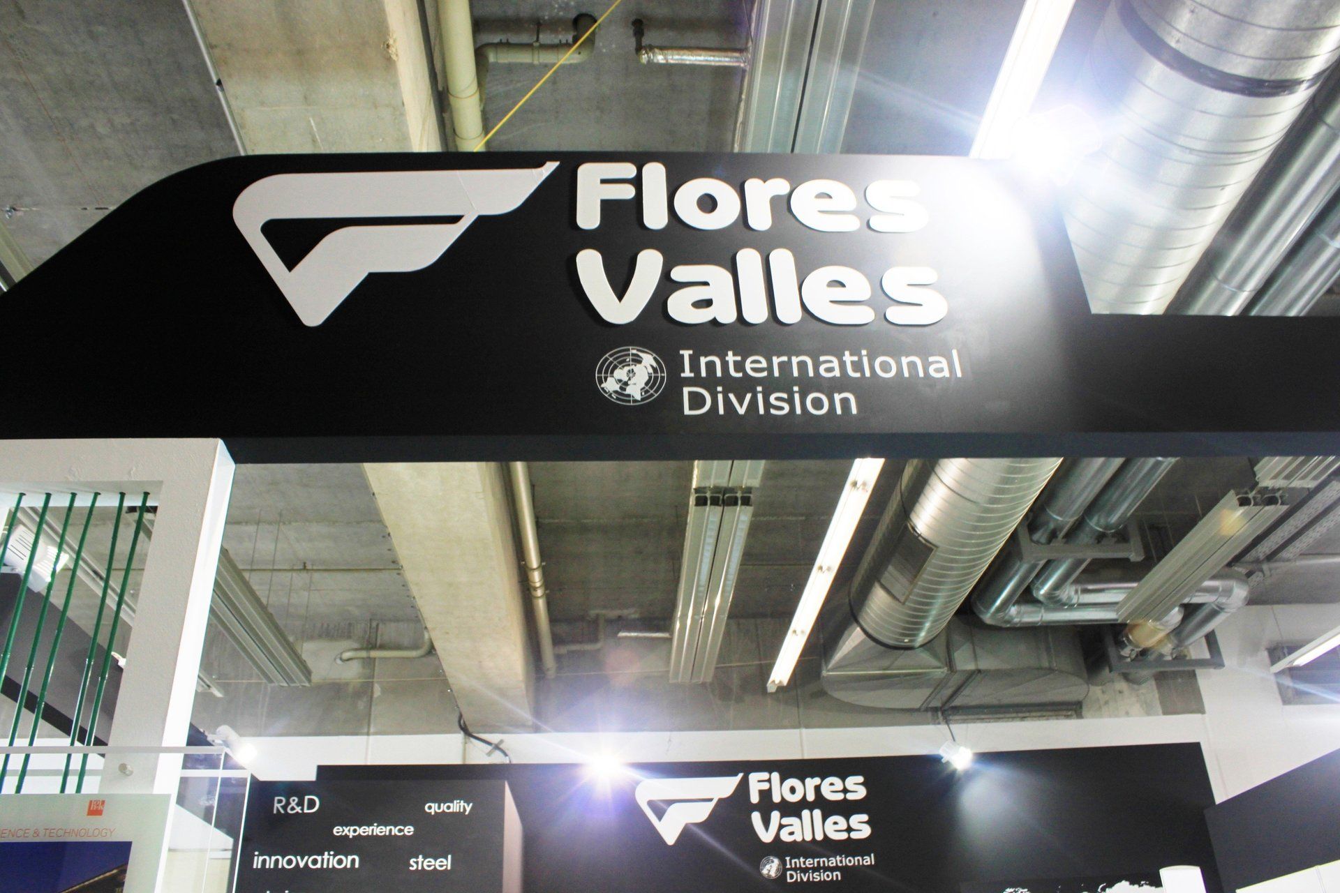 Flores Valles @ Achema 2012. Booth designed and built by Essential Global Fairs.