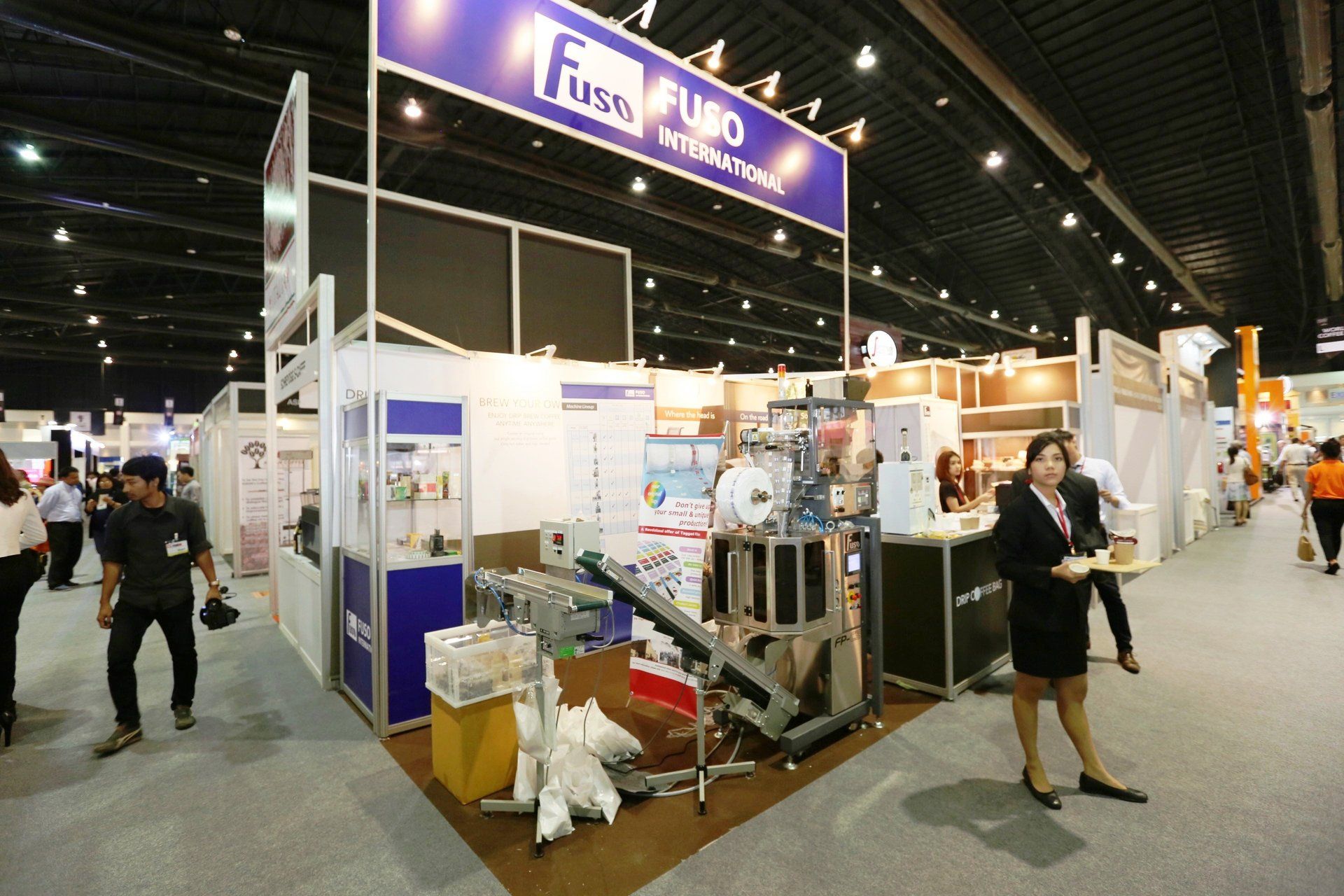 Fuso International @ Thaifex 2014.. Booth designed and built by Essential Global Fairs.