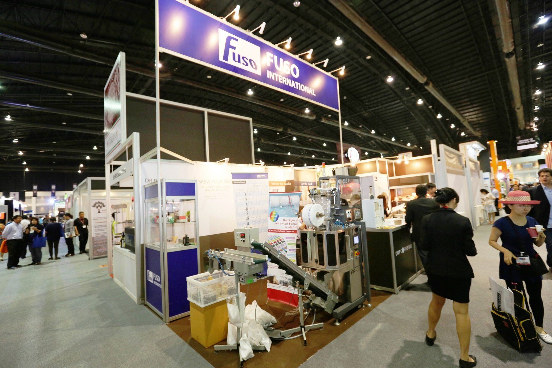 Fuso International @ Thaifex 2014. Booth designed and built by Essential Global Fairs.