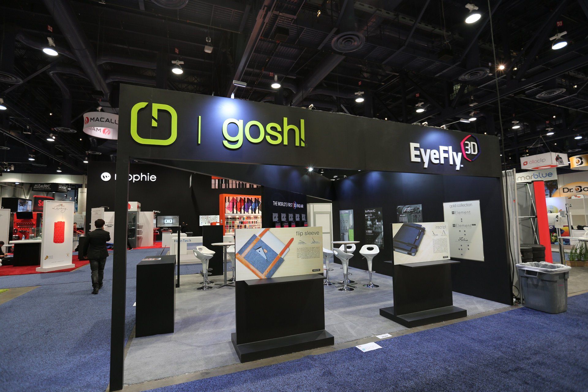 GOSH! @ CES 2014. Booth designed and built by Essential Global Fairs.