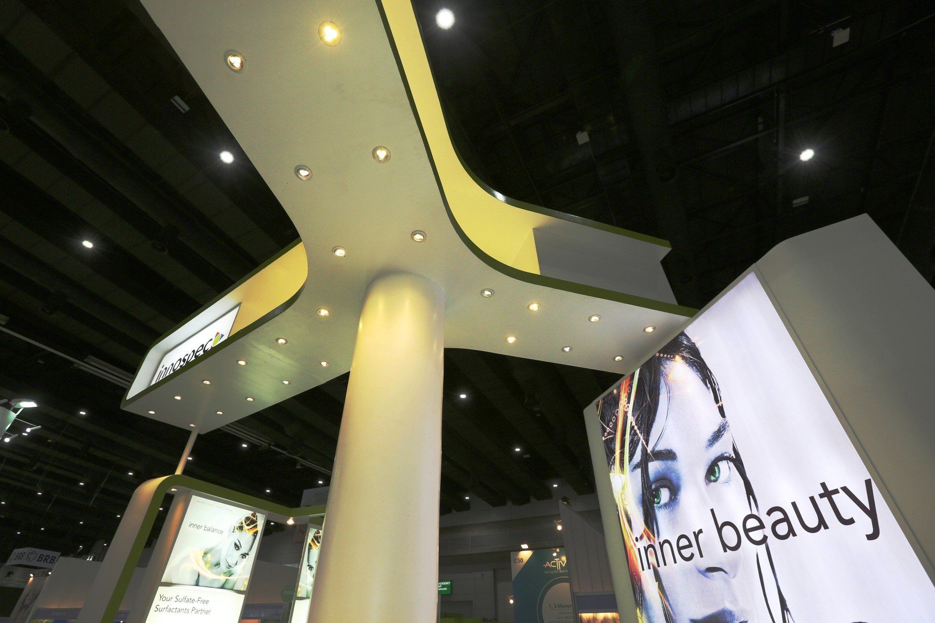 Innospec @ in-cosmetics Asia 2015. Booth designed and built by Essential Global Fairs.