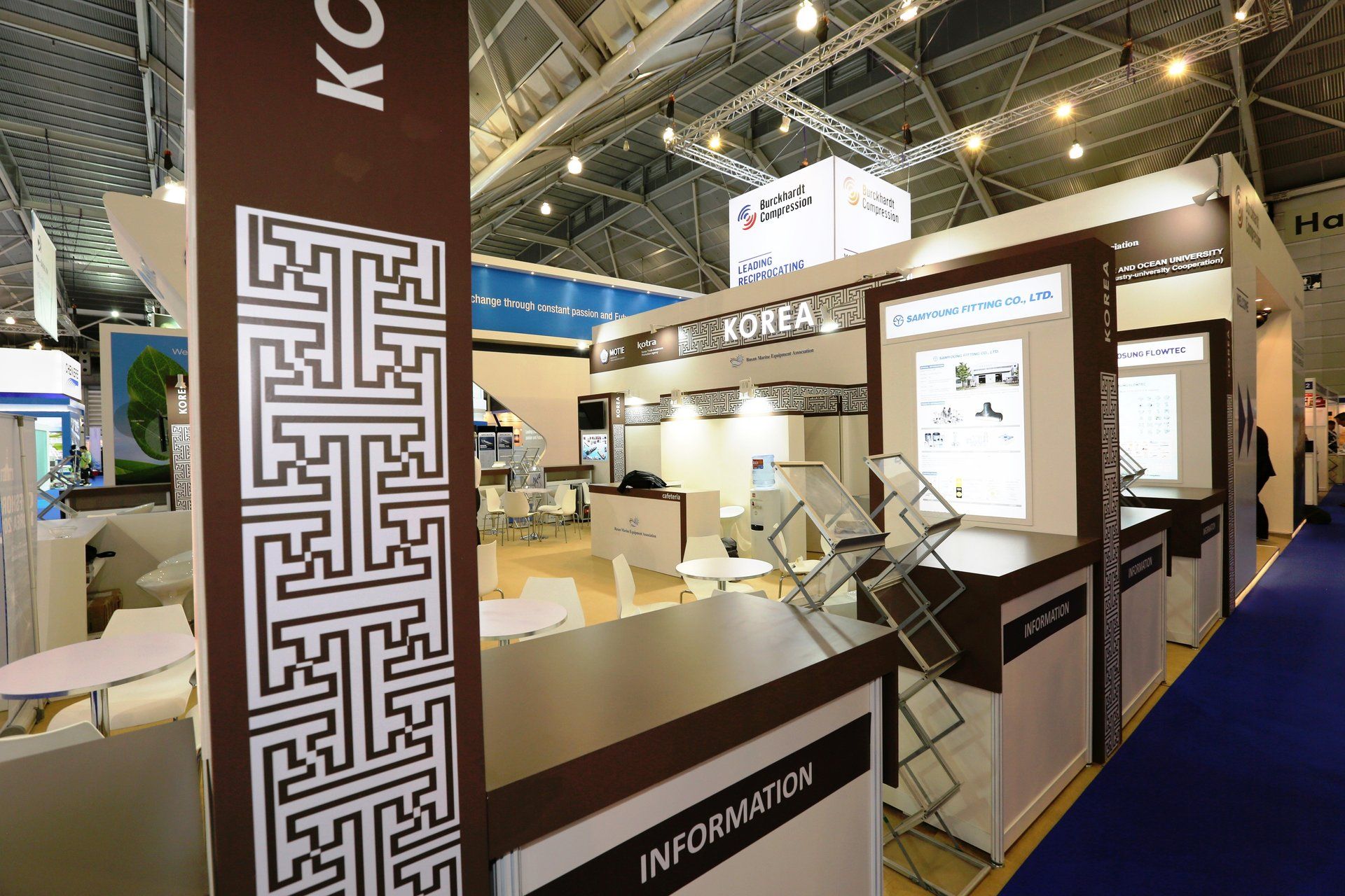 Korea Pavilion @ Gastech 2015. Booth designed and built by Essential Global Fairs.