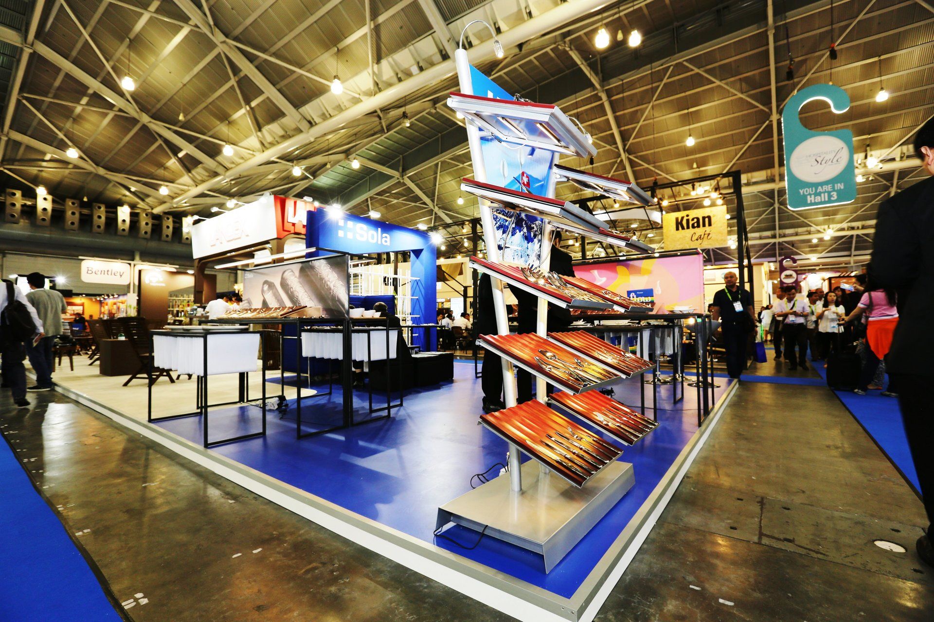 Landex @ Food & Hotel Asia 2016. Booth designed and built by Essential Global Fairs.