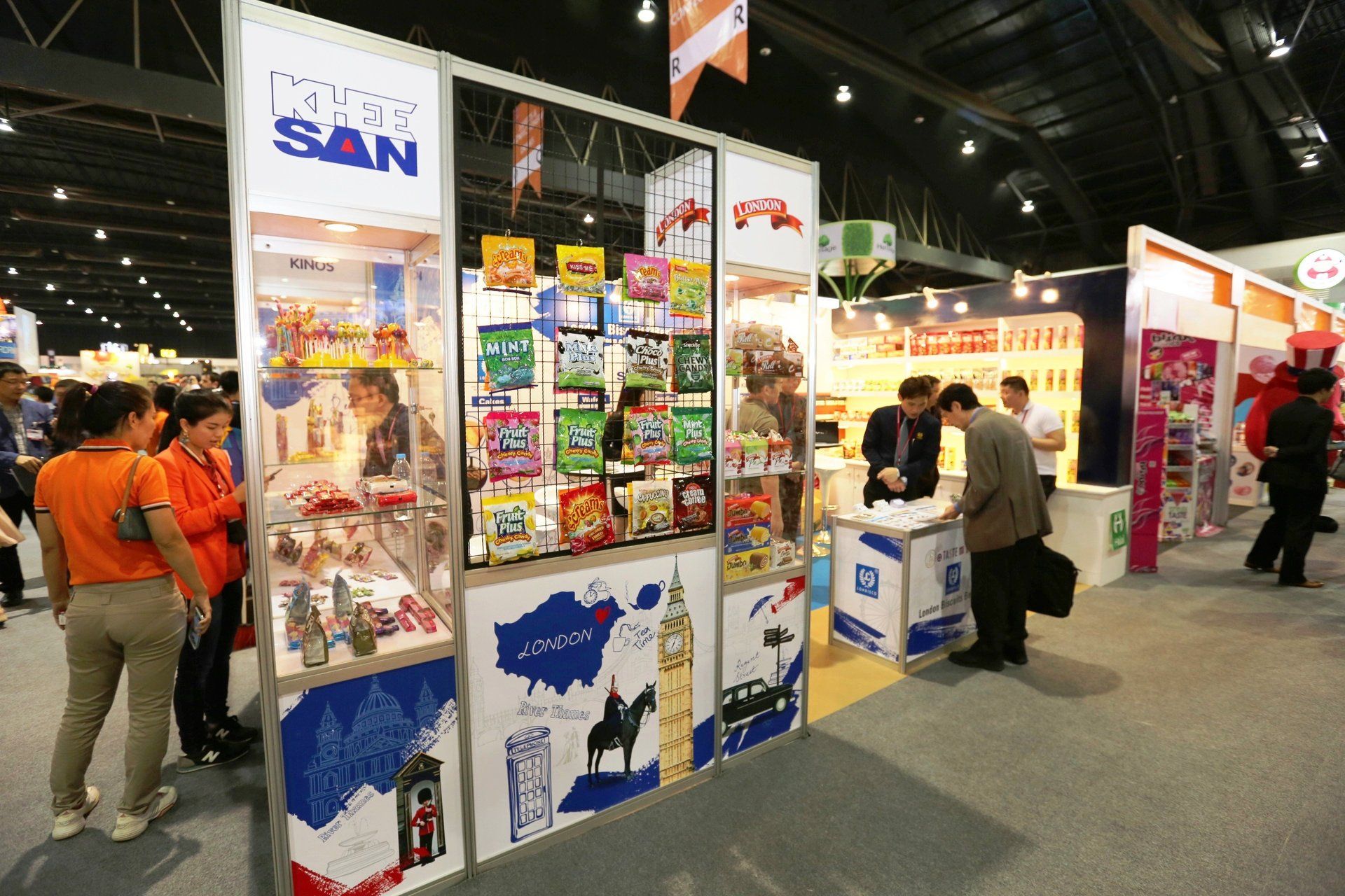 London Biscuits @ Thaifex 2014. Booth designed & built by Essential Global Fairs.