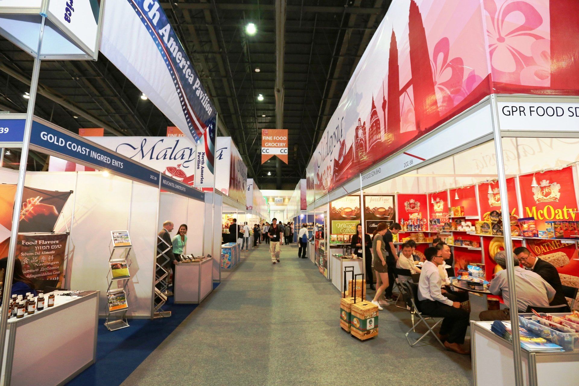 Malaysia Pavilion @ Thaifex 2014. Booth designed and built by Essential Global Fairs.