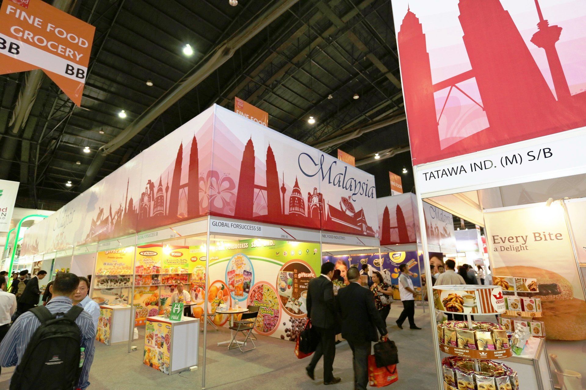 Malaysia Pavilion @ Thaifex 2014. Booth designed and built by Essential Global Fairs.