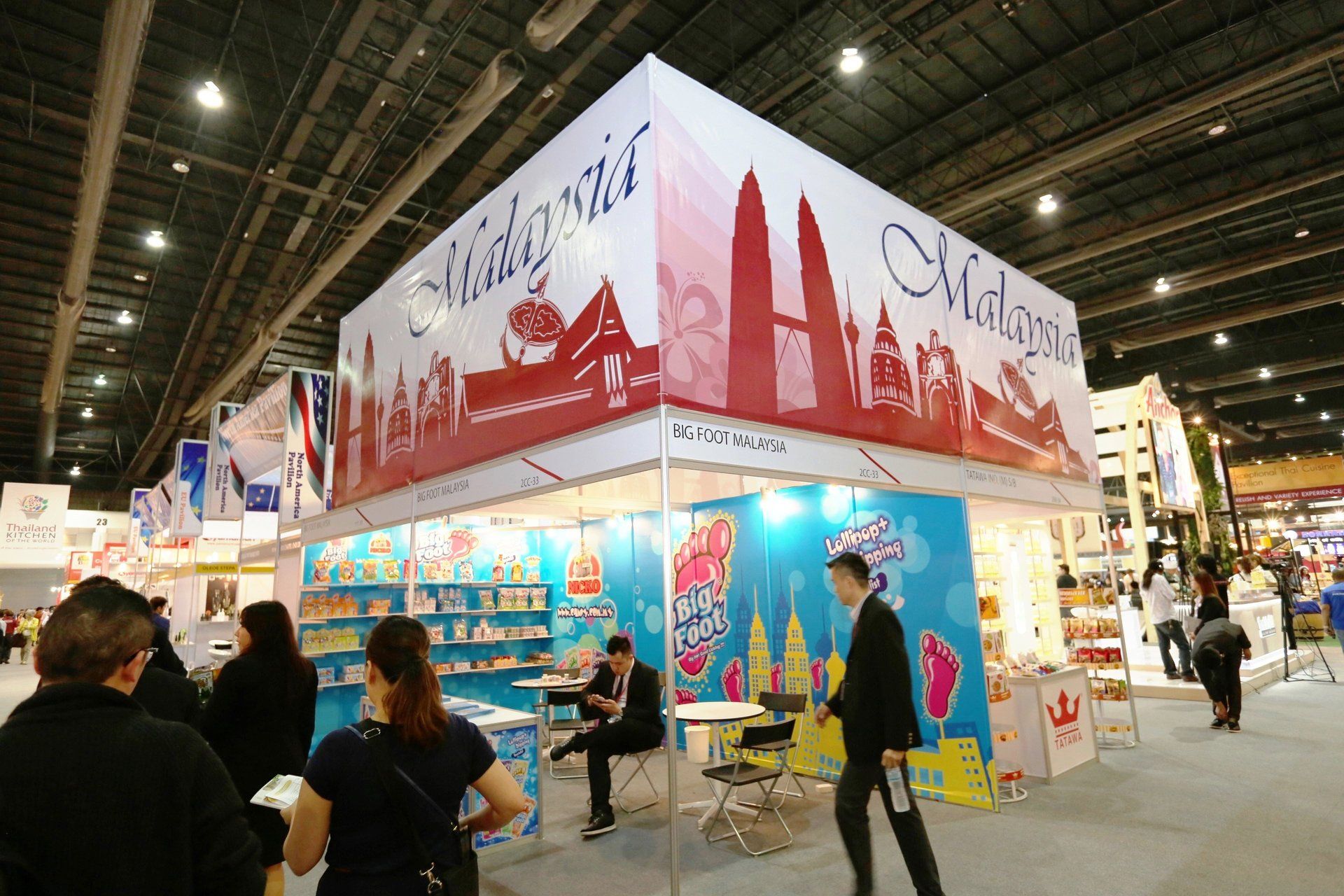 Malaysia Pavilion @ Thaifex 2014. Booth designed and built by Essential Global Fairs.