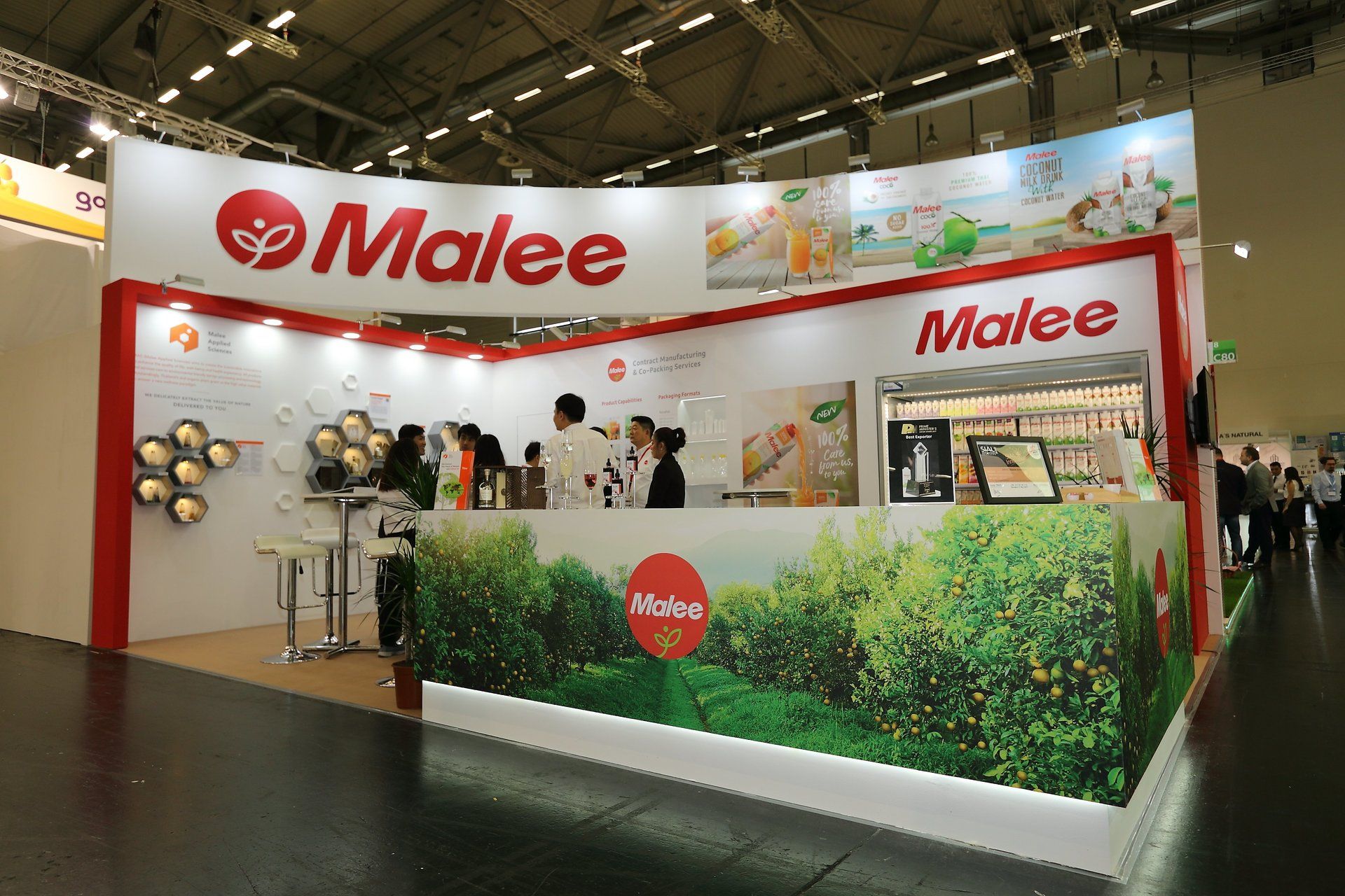 Malee Group @ Anuga 2017. Booth designed and built by Essential Global Fairs.