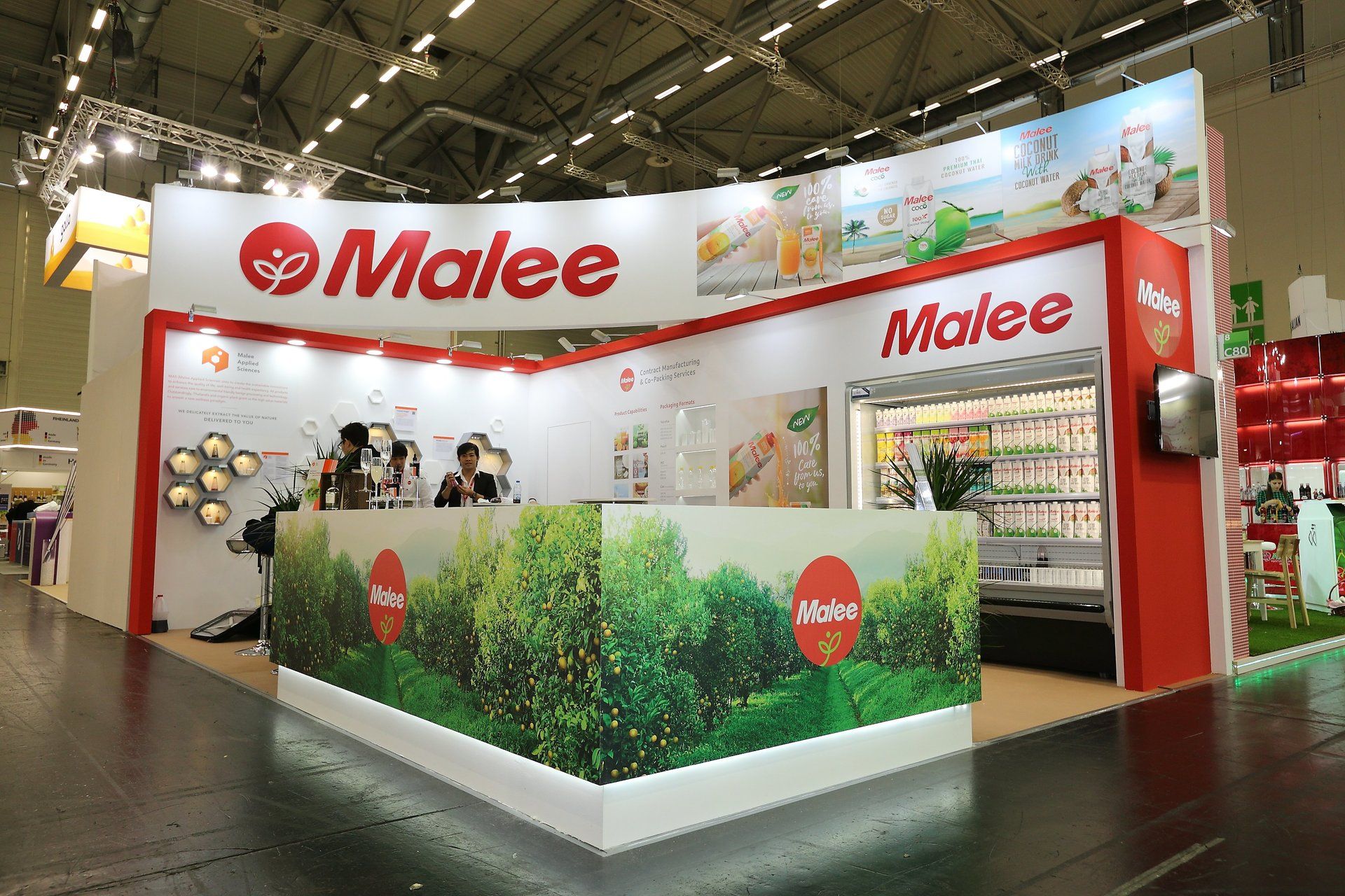 Malee Group @ Anuga 2017. Booth designed and built by Essential Global Fairs.