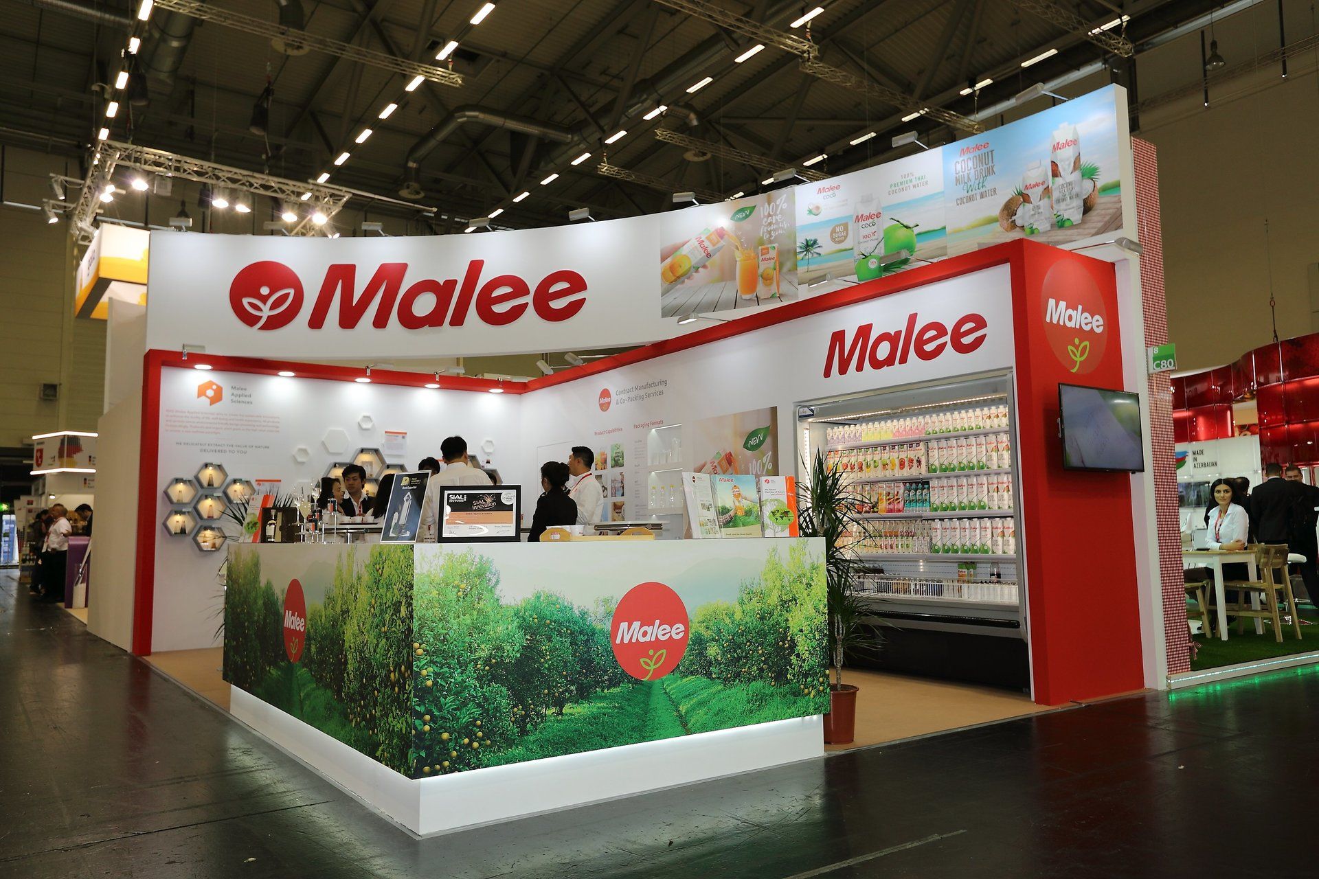 Malee Group @ Anuga 2017. Booth designed and built by Essential Global Fairs.