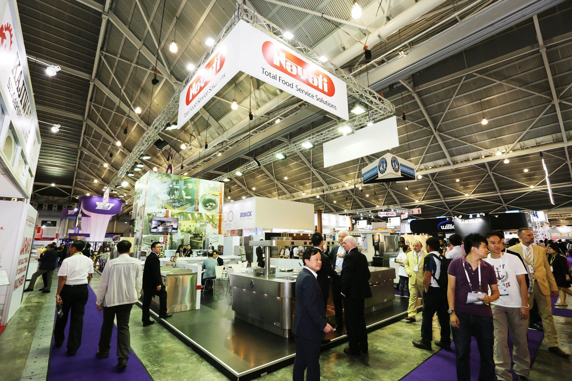 Nayati @ Food & Hotel Asia 2016. Booth designed and built by Essential Global Fairs.