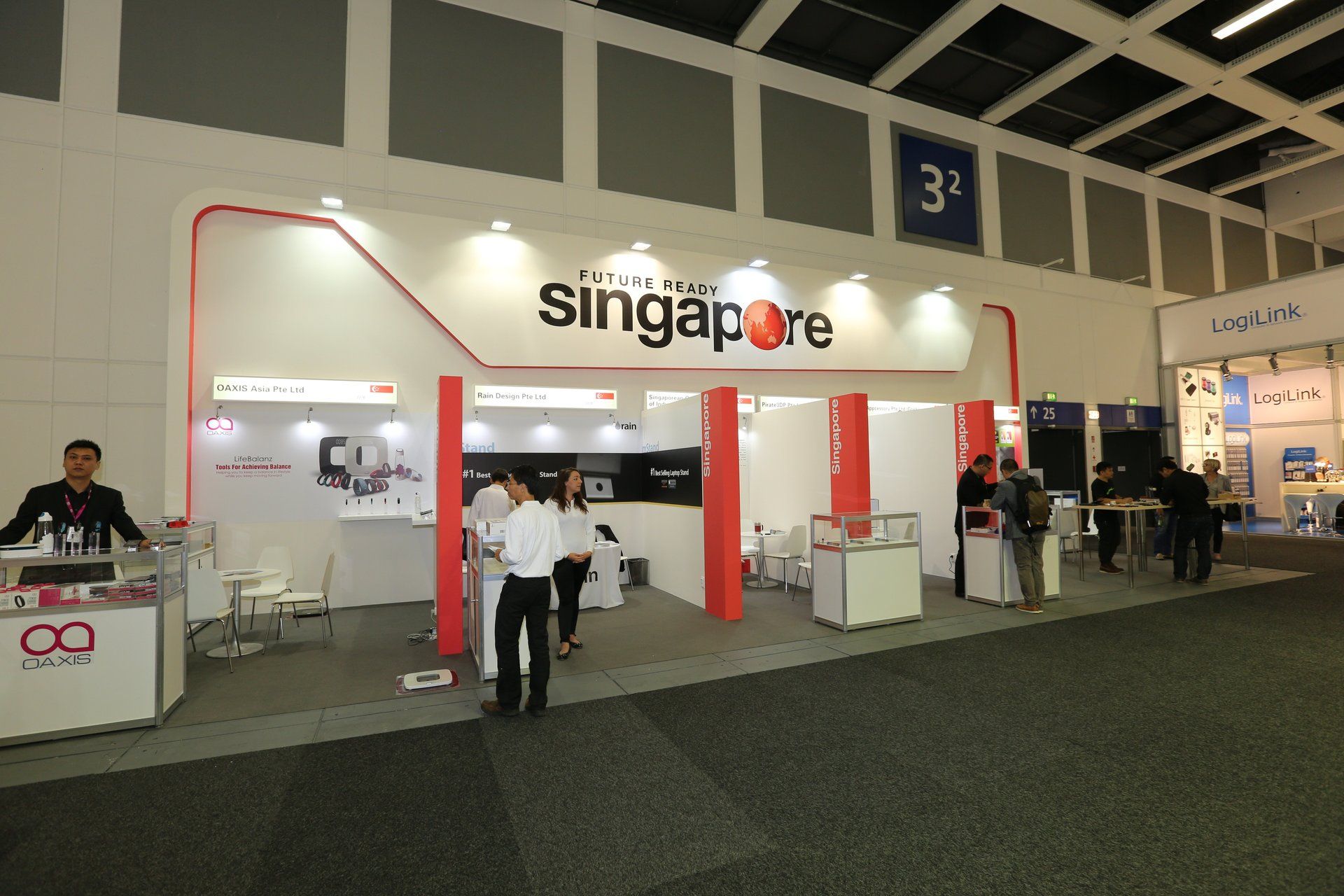 Singapore Pavilion @ IFA 2015. Booth designed and built by Essential Global Fairs.