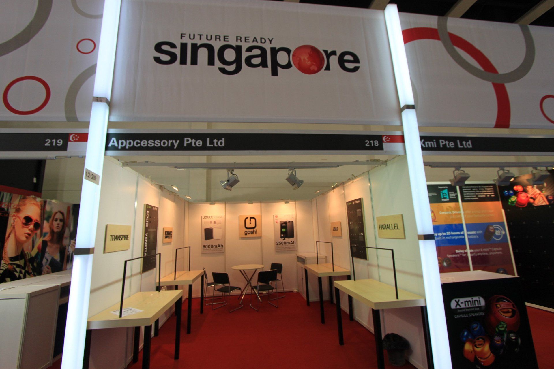 Singapore Pavilion @ CeBIT 2013. Booth designed and built by Essential Global Fairs.