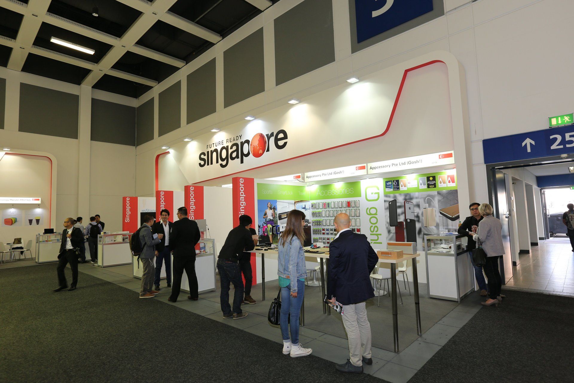 Singapore Pavilion @ IFA 2015. Booth designed and built by Essential Global Fairs.