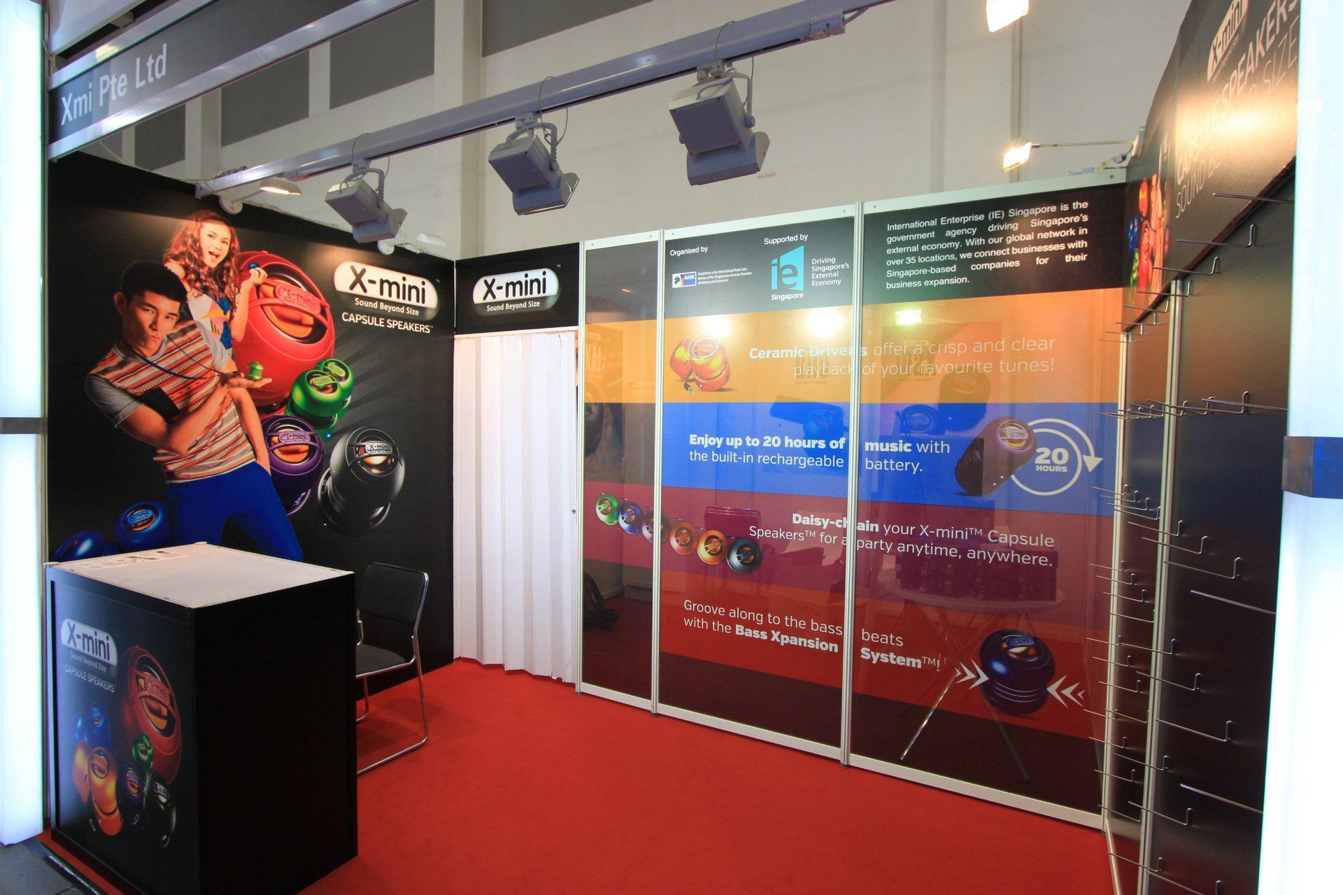 Singapore Pavilion @ CeBIT 2013. Booth designed and built by Essential Global Fairs.