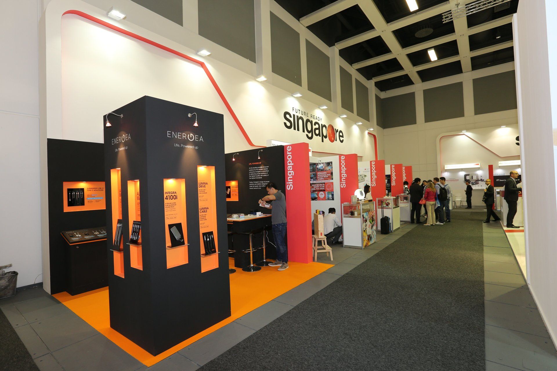 Singapore Pavilion @ IFA 2015. Booth designed and built by Essential Global Fairs.