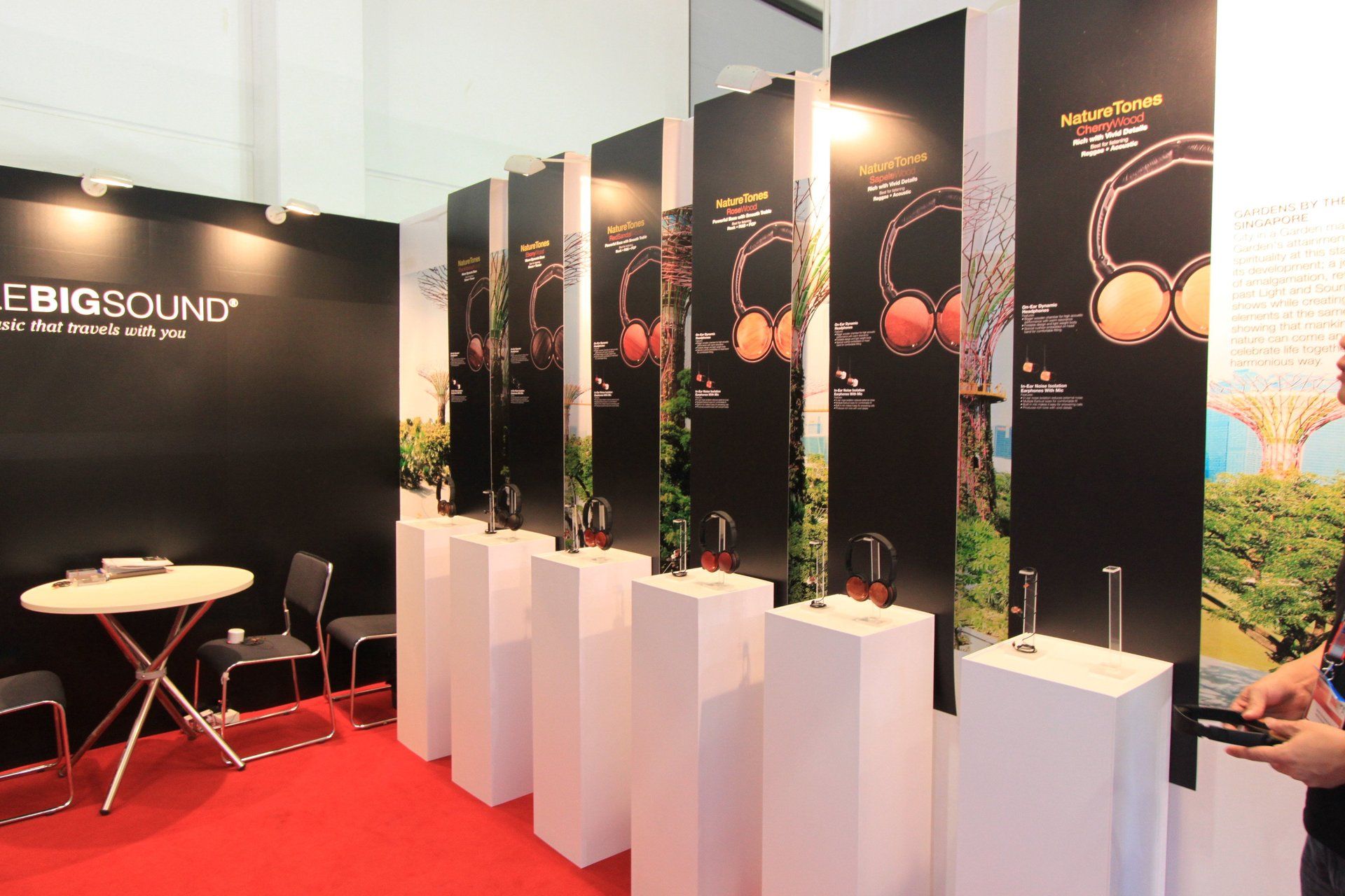 Singapore Pavilion @ CeBIT 2013. Booth designed and built by Essential Global Fairs.