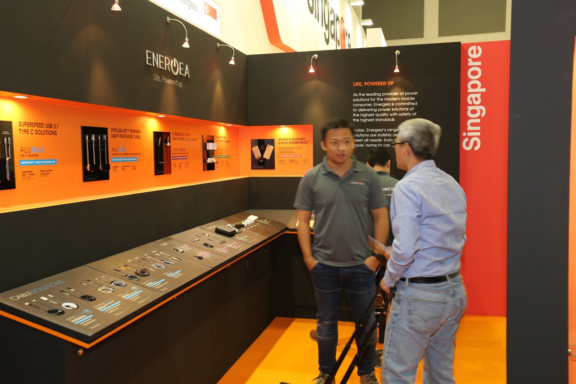 Singapore Pavilion @ IFA 2015. Booth designed and built by Essential Global Fairs.