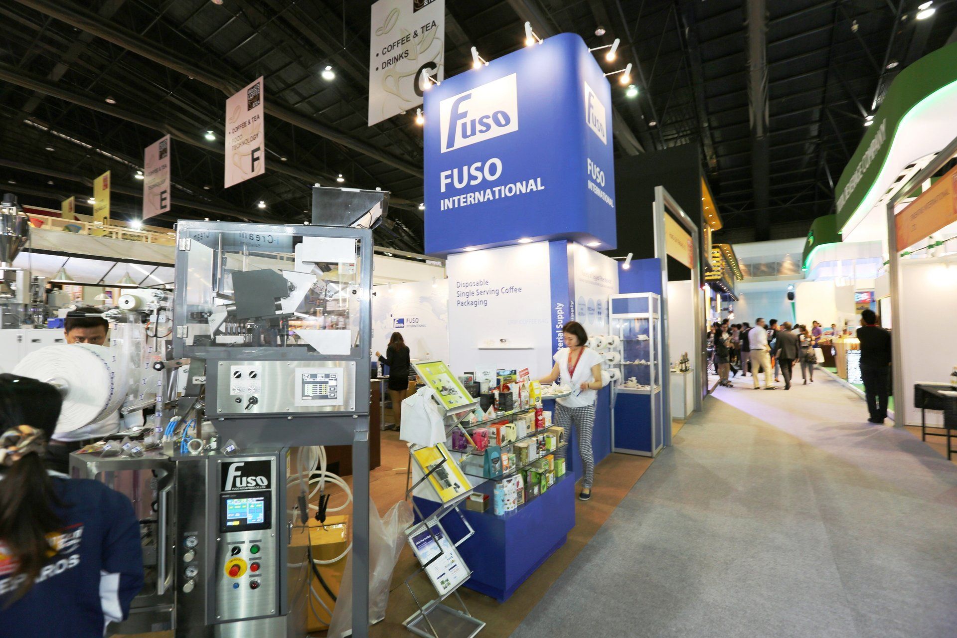 Fuso International @ Thaifex 2015. Booth designed and built by Essential Global Fairs.