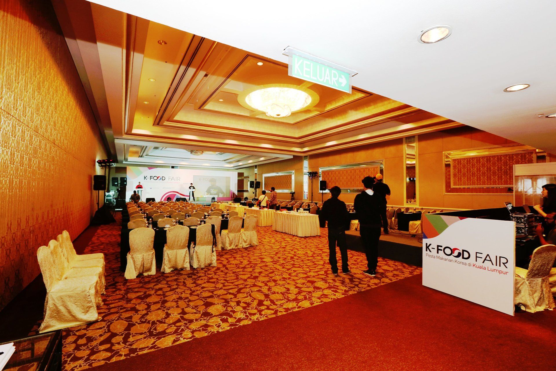 K-Food Fair 2016 @ Malaysia. Booth designed and built by Essential Global Fairs.