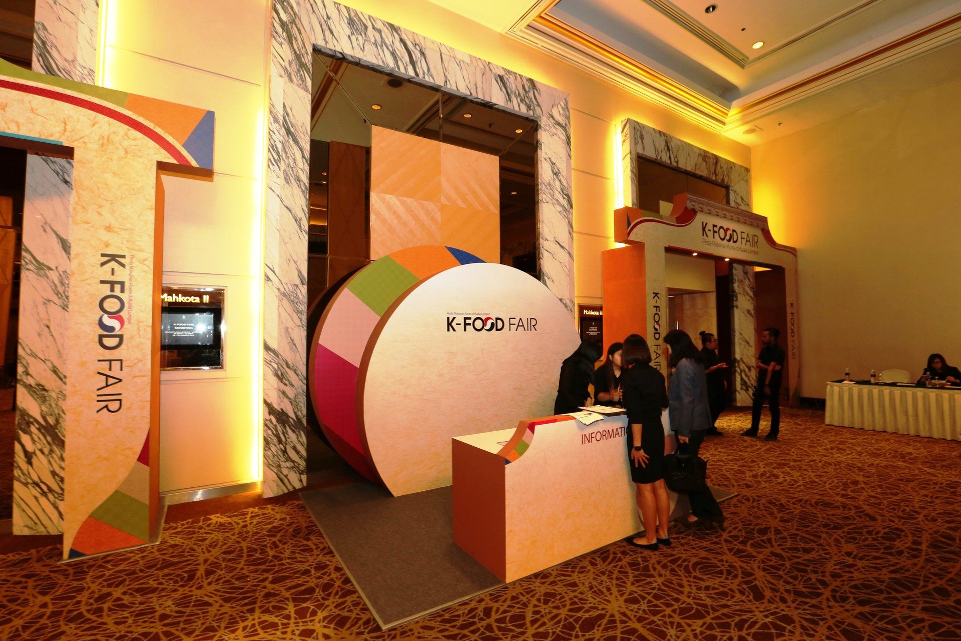 K-Food Fair 2016 @ Malaysia. Booth designed and built by Essential Global Fairs.