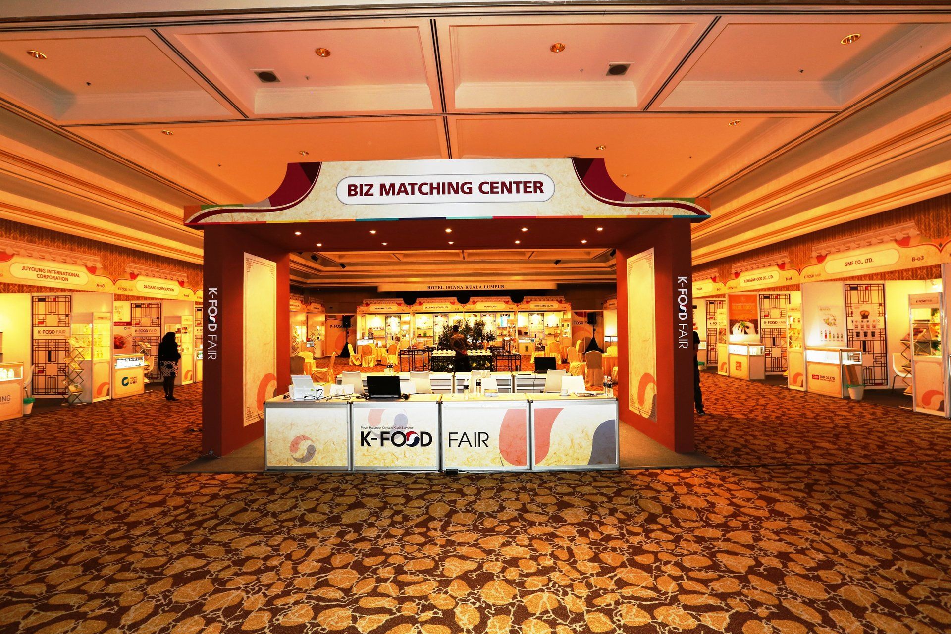 K-Food Fair 2016 @ Malaysia. Booth designed and built by Essential Global Fairs.