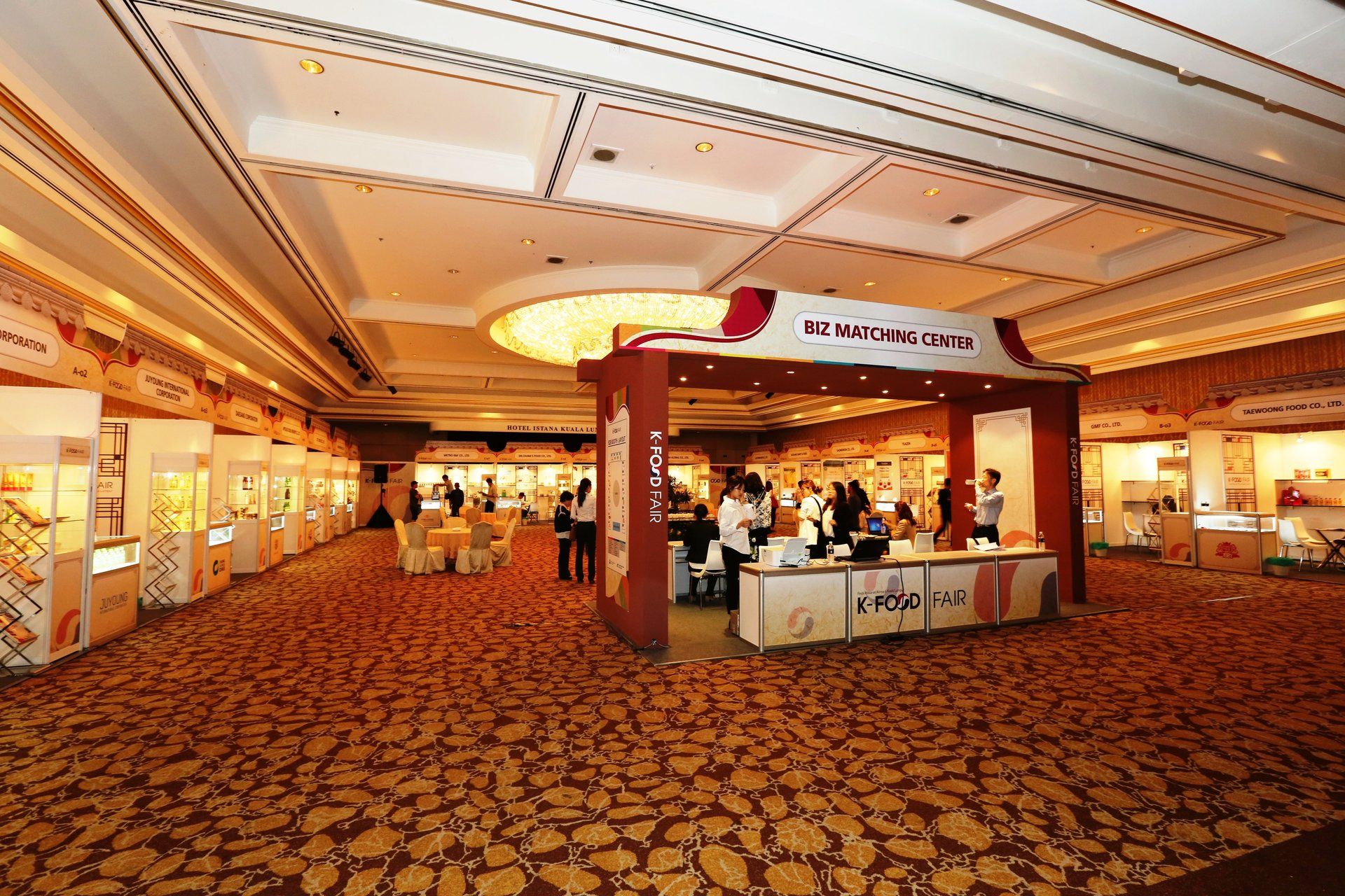 K-Food Fair 2016 @ Malaysia. Booth designed and built by Essential Global Fairs.