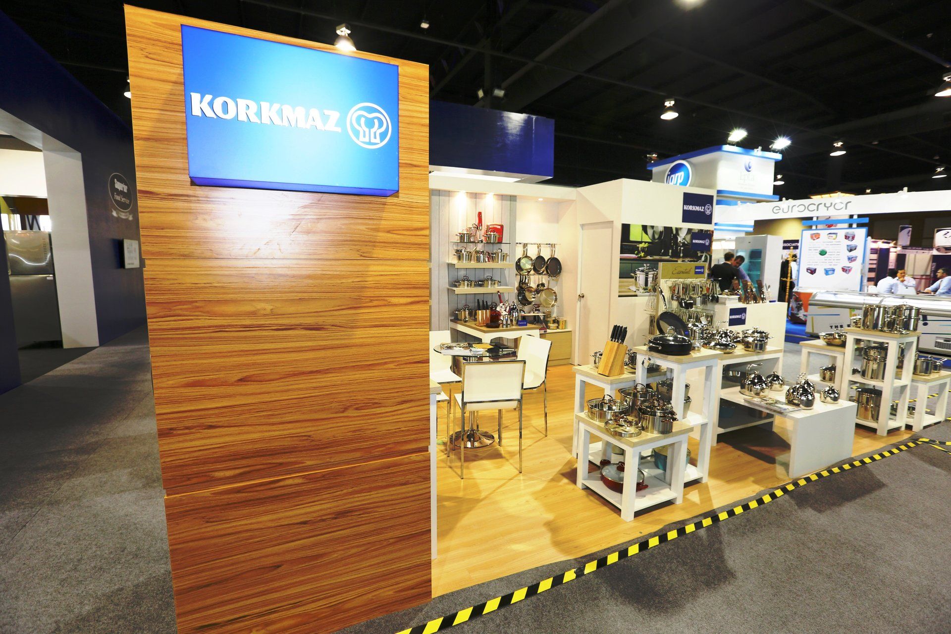 Korkmaz @ Thaifex 2015. Booth designed and built by Essential Global Fairs.