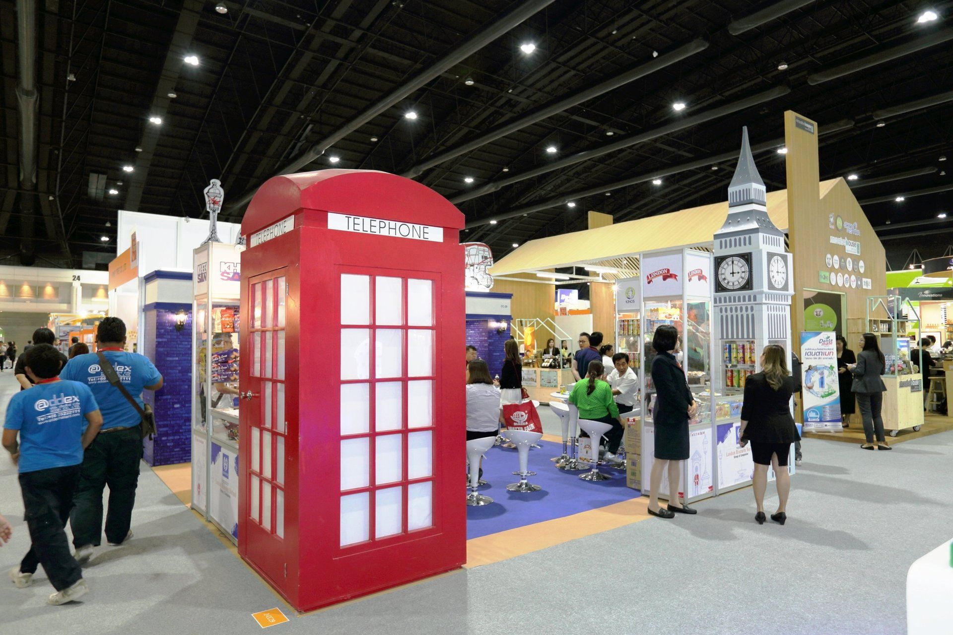 London Biscuits @ Thaifex 2017. Booth designed and built by Essential Global Fairs.