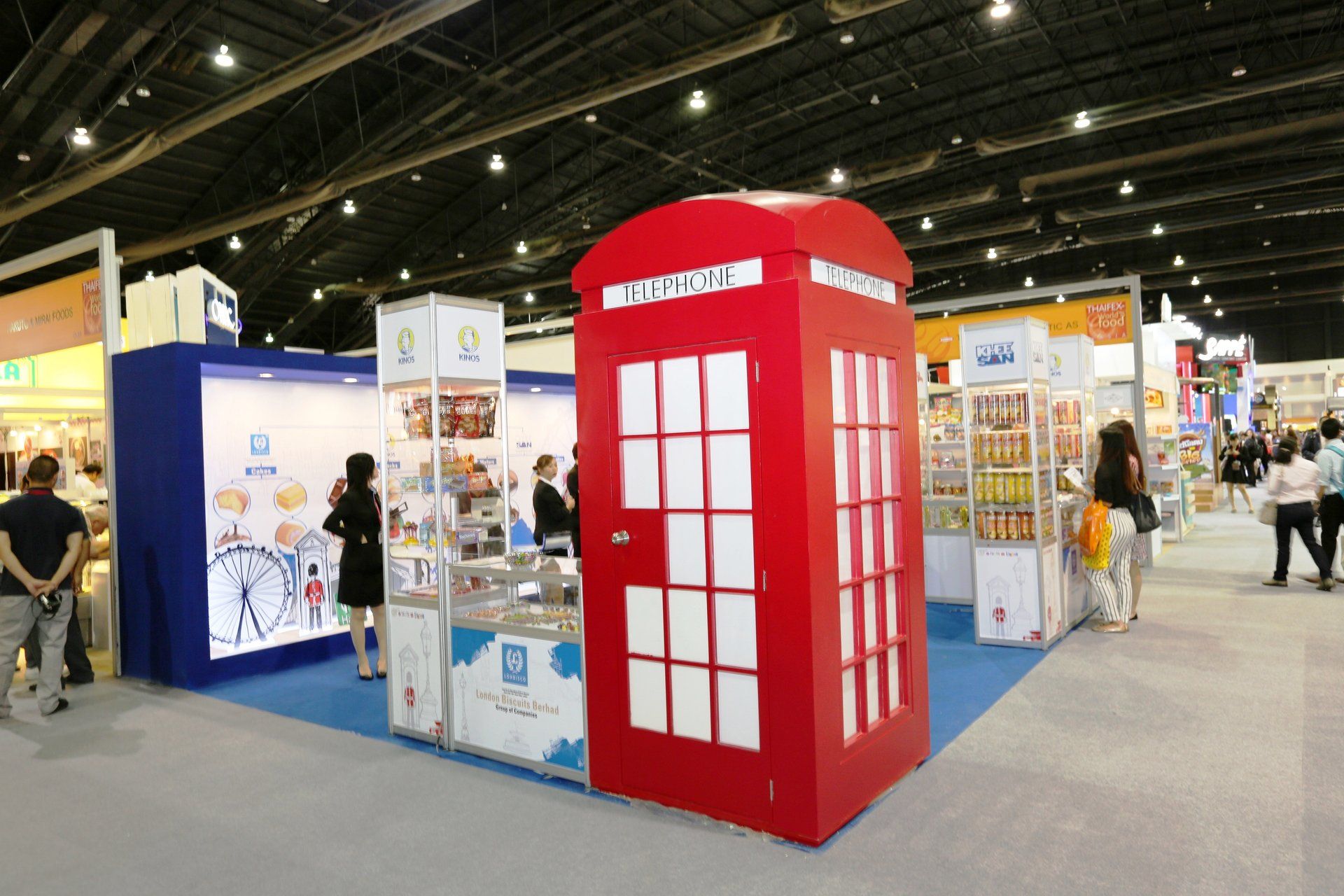 London Biscuits @ Thaifex 2015. Booth designed and built by Essential Global Fairs.