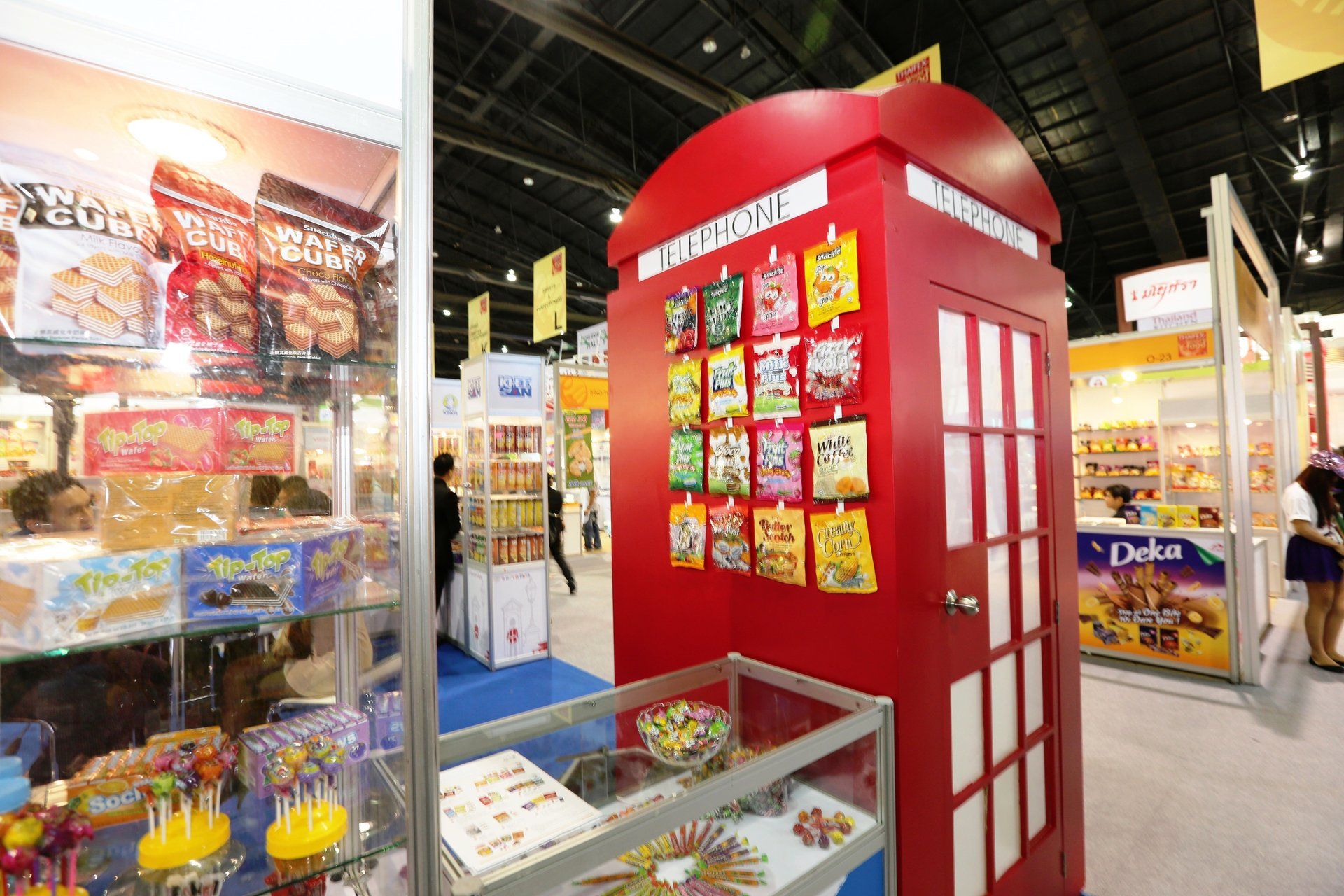 London Biscuits @ Thaifex 2015. Booth designed and built by Essential Global Fairs.