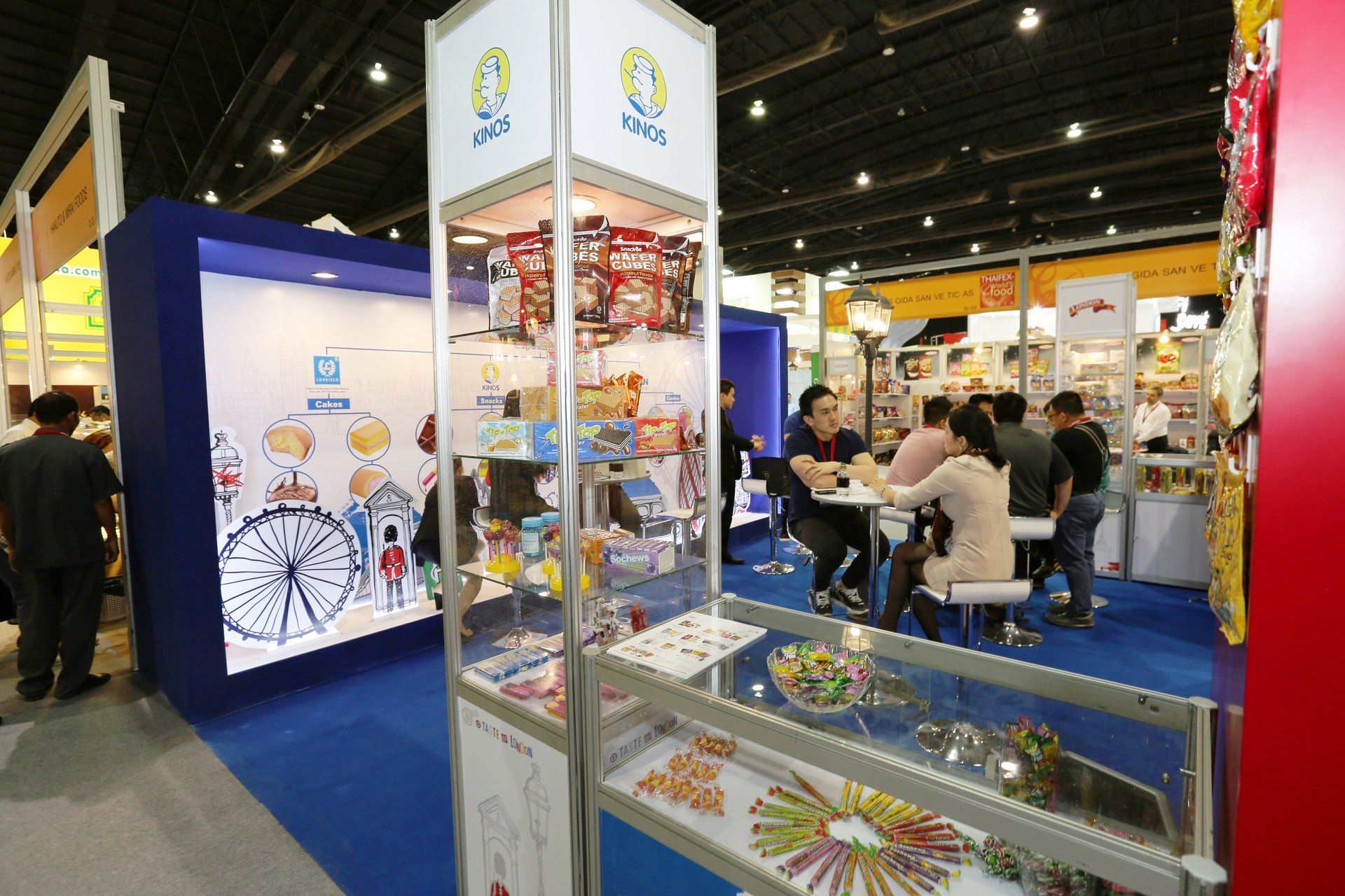 London Biscuits @ Thaifex 2015. Booth designed and built by Essential Global Fairs.