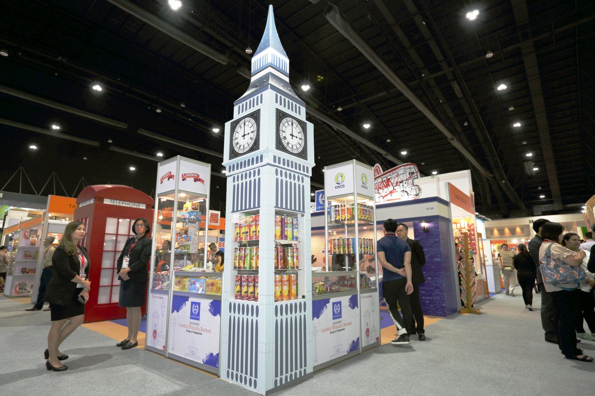 London Biscuits @ Thaifex 2017. Booth designed and built by Essential Global Fairs.