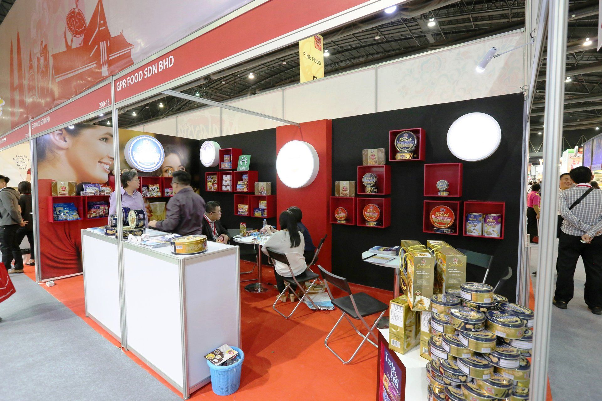 Malaysia Pavilion @ Thaifex 2015. Booth designed and built by Essential Global Fairs.