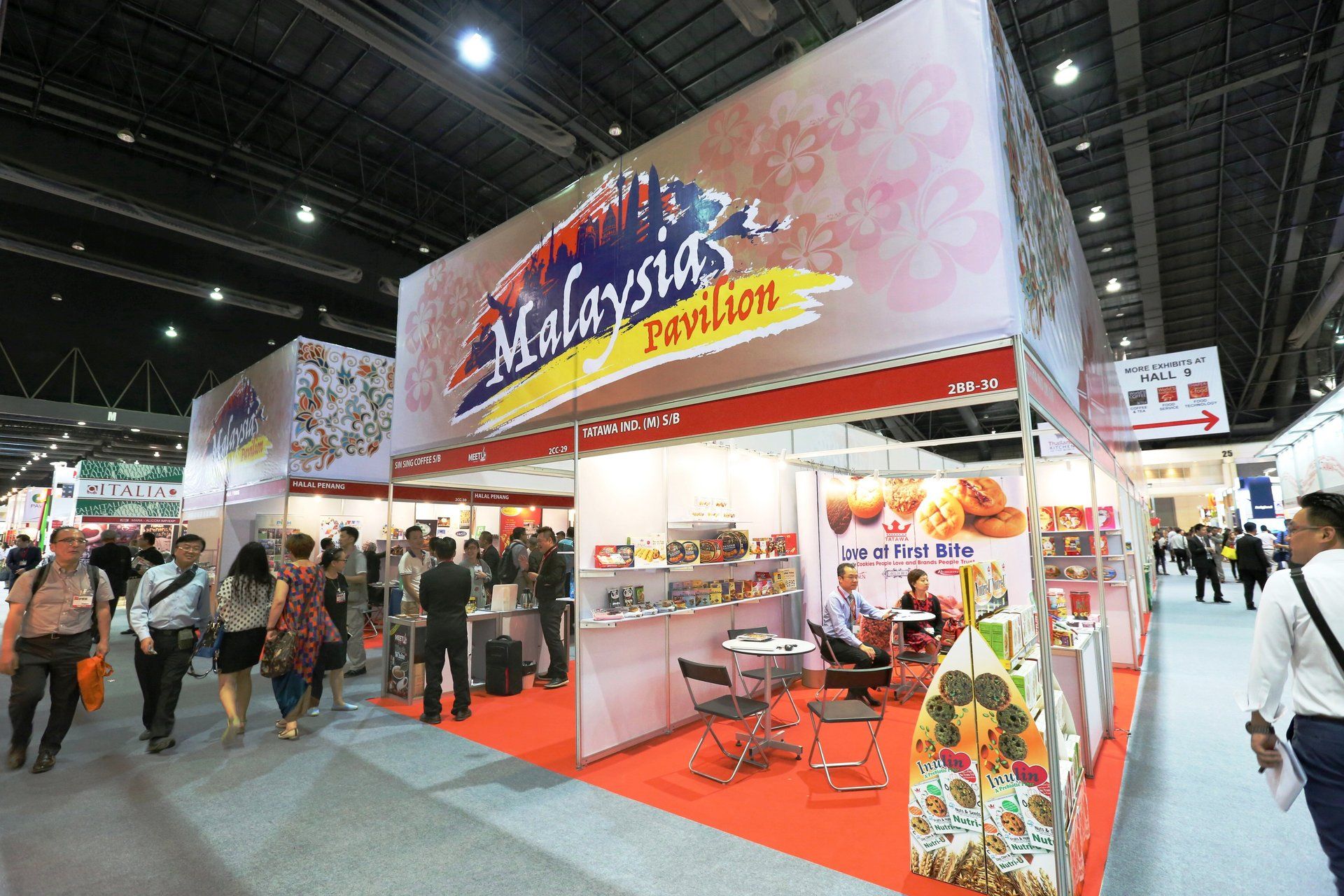 Malaysia Pavilion @ Thaifex 2015. Booth designed and built by Essential Global Fairs.