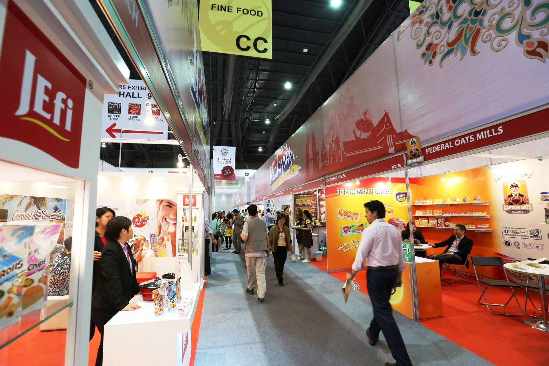 Malaysia Pavilion @ Thaifex 2015. Booth designed and built by Essential Global Fairs.