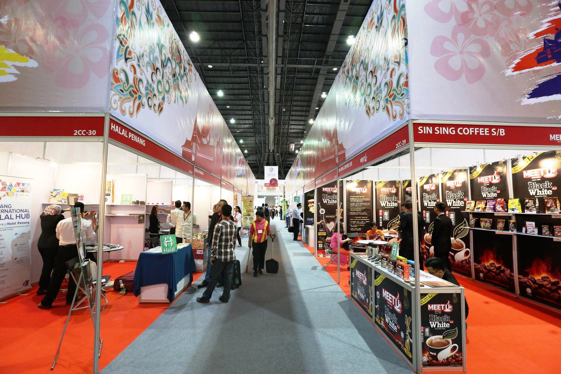 Malaysia Pavilion @ Thaifex 2015. Booth designed and built by Essential Global Fairs.