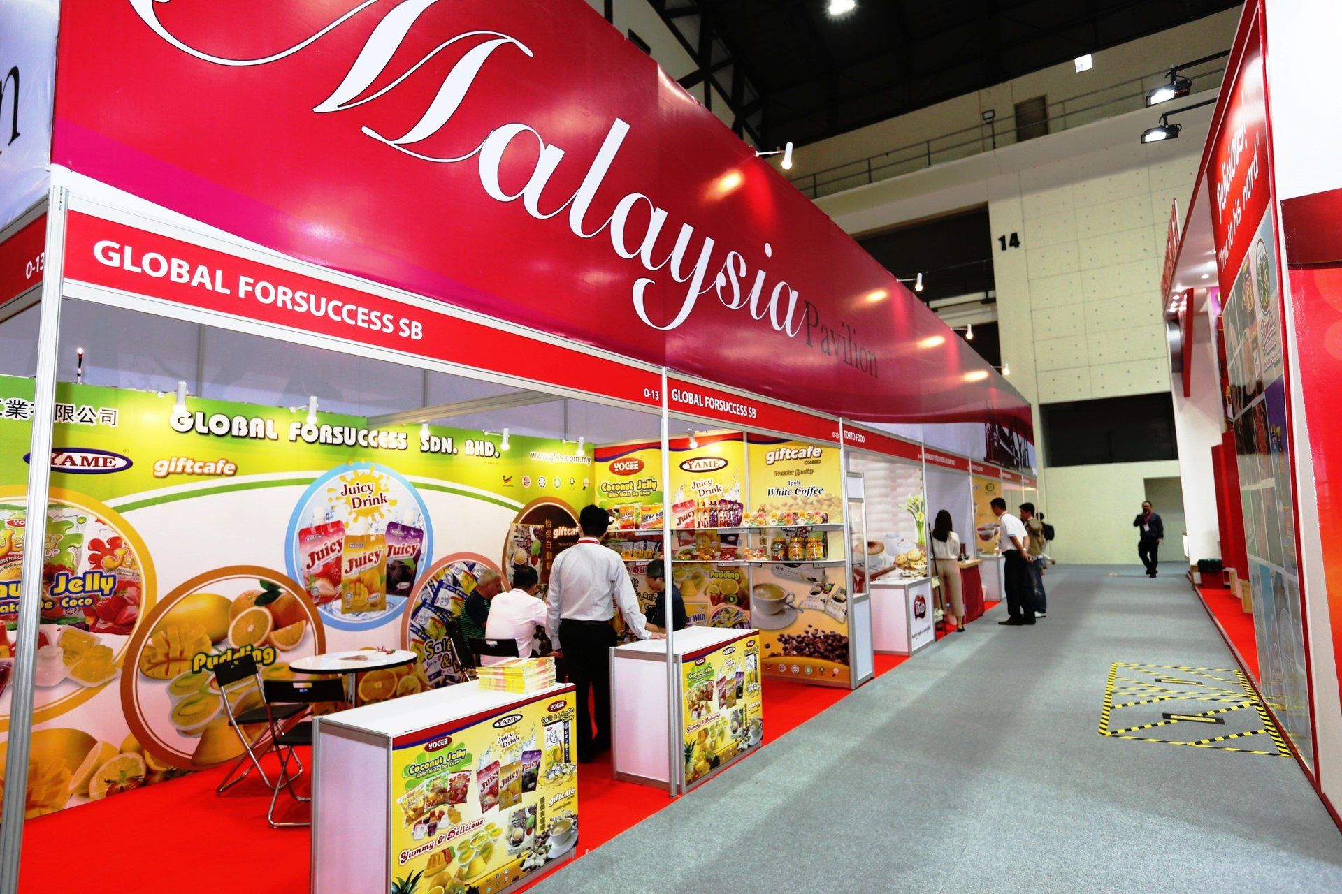 Malaysia Pavilion @ Thaifex 2017. Booth designed and built by Essential Global Fairs.