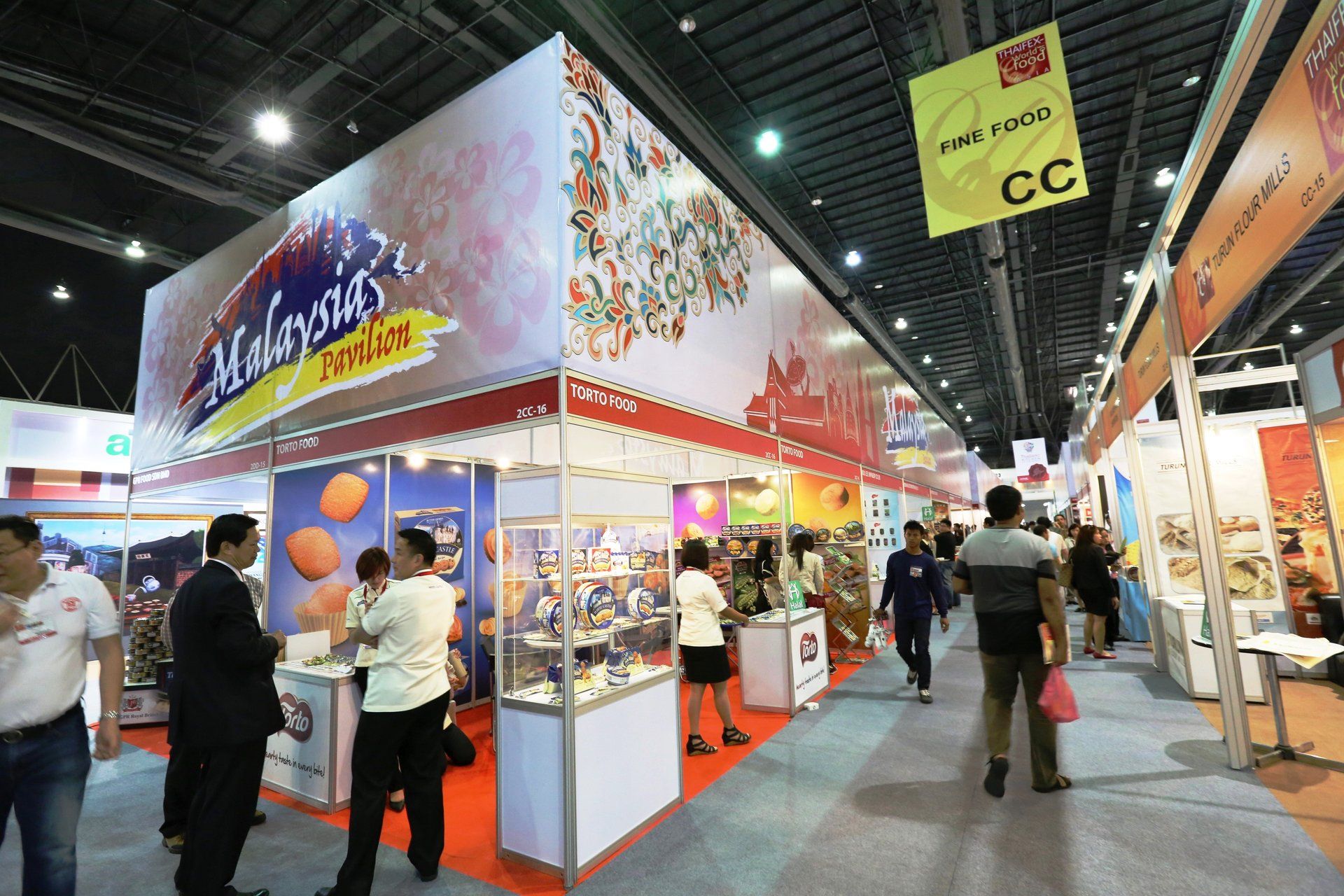 Malaysia Pavilion @ Thaifex 2015. Booth designed and built by Essential Global Fairs.