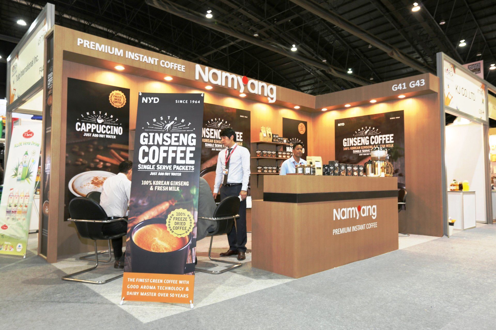 Namyang @ Thaifex 2015. Booth designed and built by Essential Global Fairs.