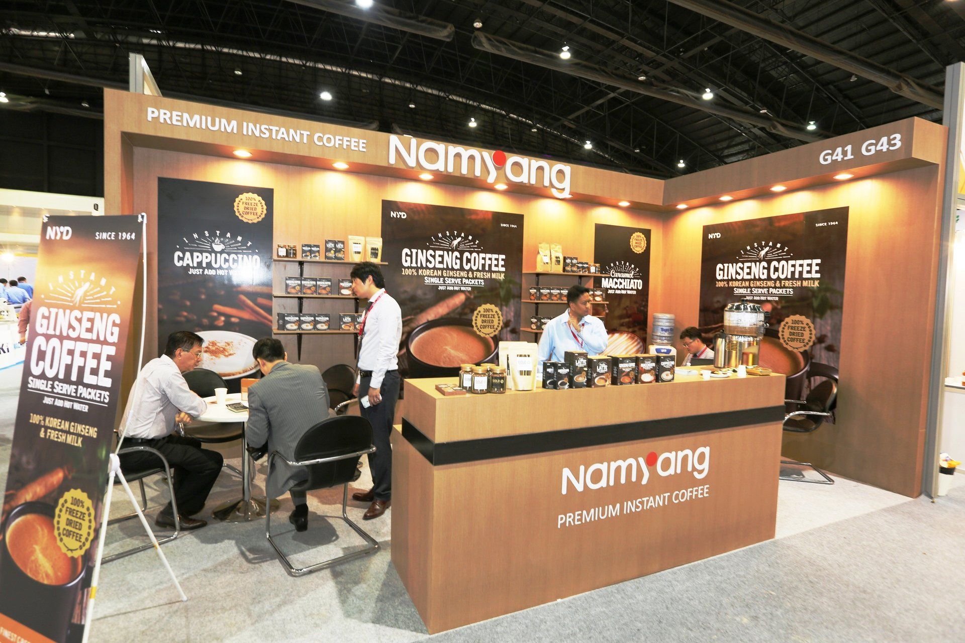 Namyang @ Thaifex 2015. Booth designed and built by Essential Global Fairs.