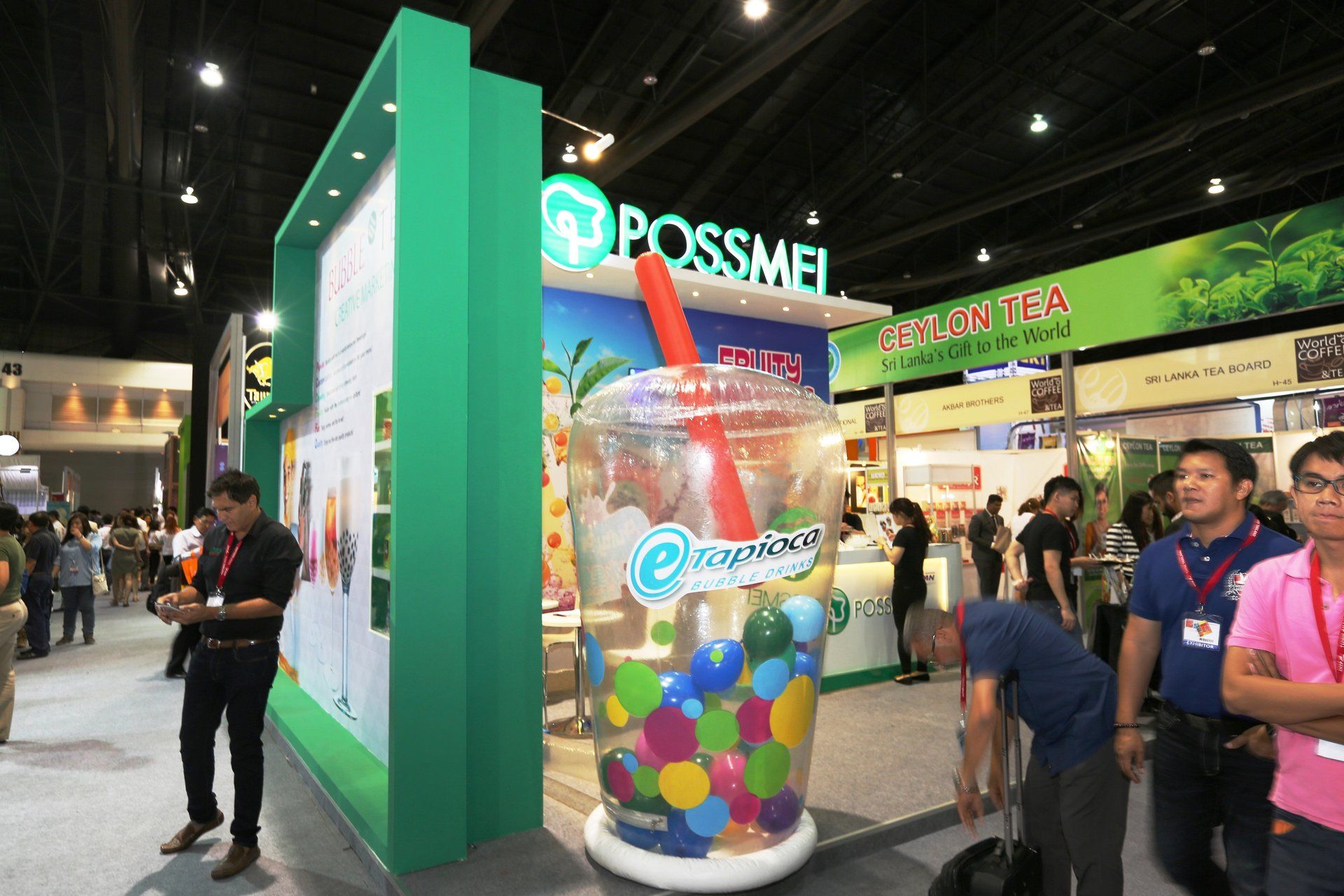 Possmei @ Thaifex 2015. Booth designed and built by Essential Global Fairs.