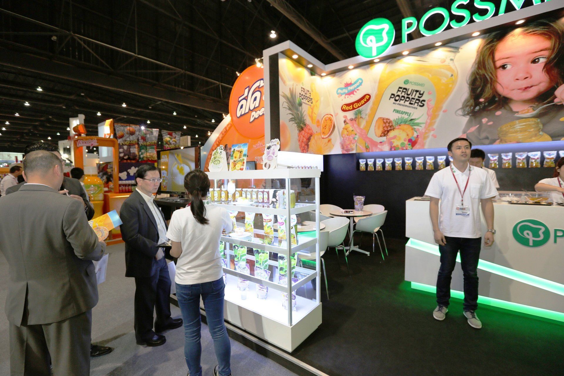 Possmei @ Thaifex 2014. Booth designed and built be Essential Global Fairs.